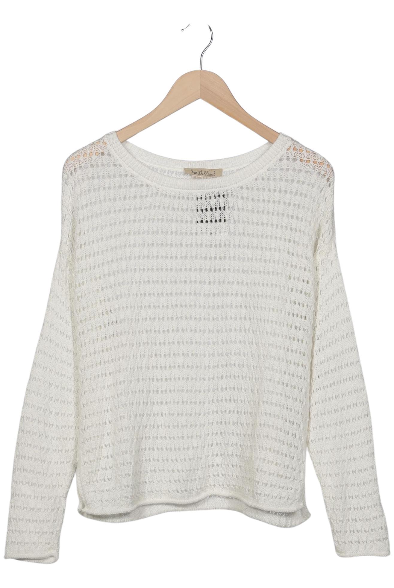 

Smith&Soul Damen Pullover, weiß, Gr. 34
