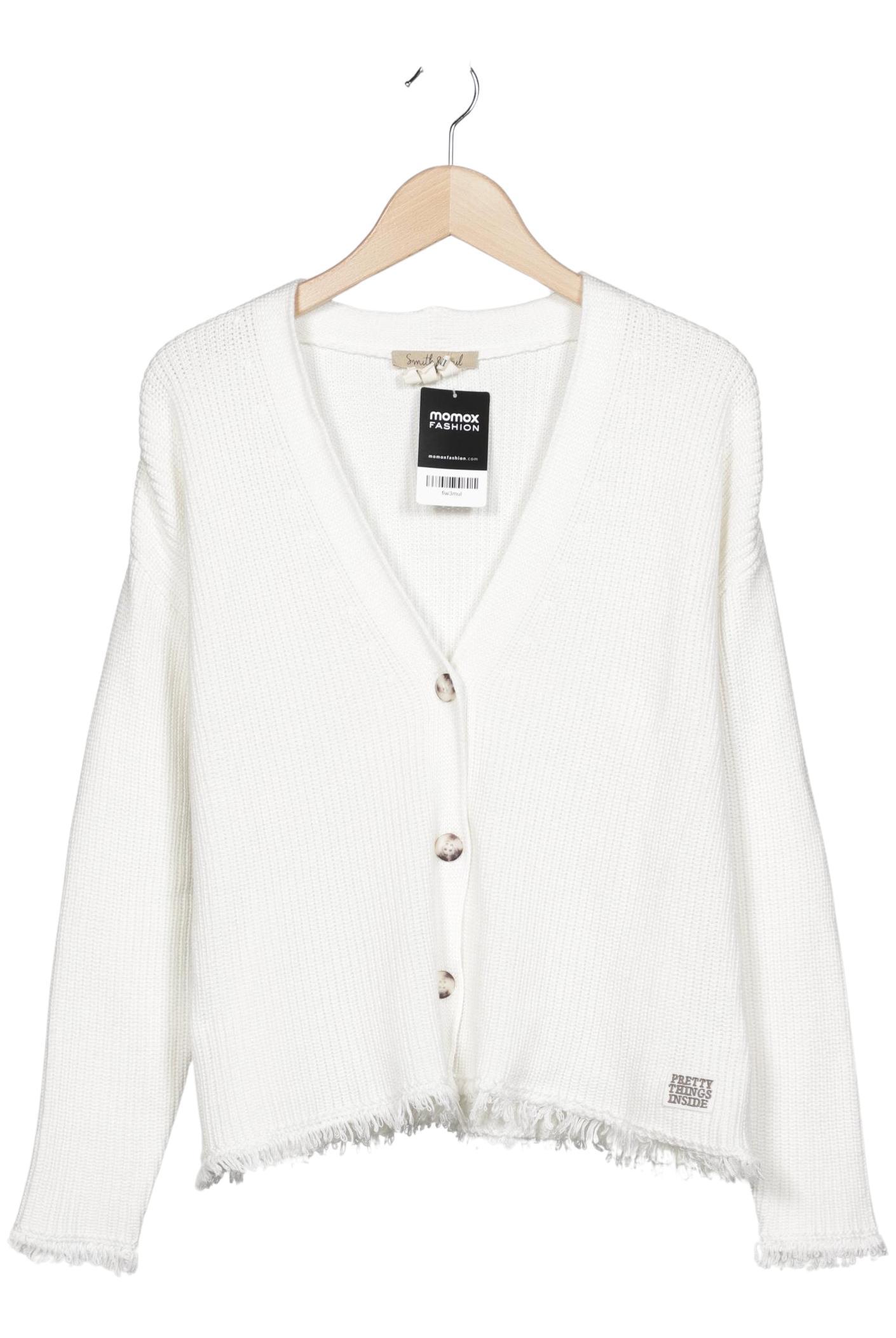 

Smith&Soul Damen Strickjacke, weiß, Gr. 36