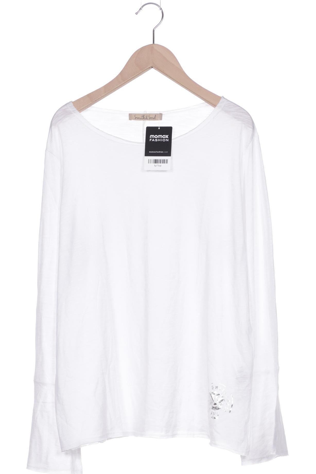 

Smith&Soul Damen Langarmshirt, weiß, Gr. 42