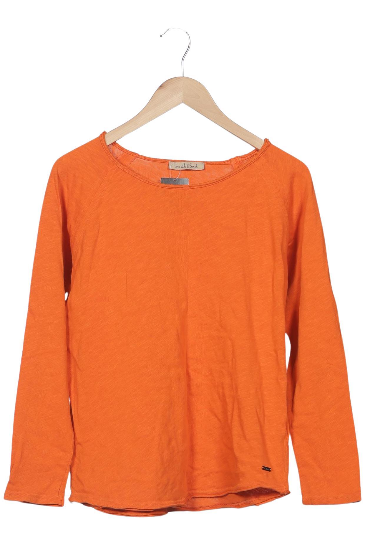 

Smith&Soul Damen Langarmshirt, orange, Gr. 42