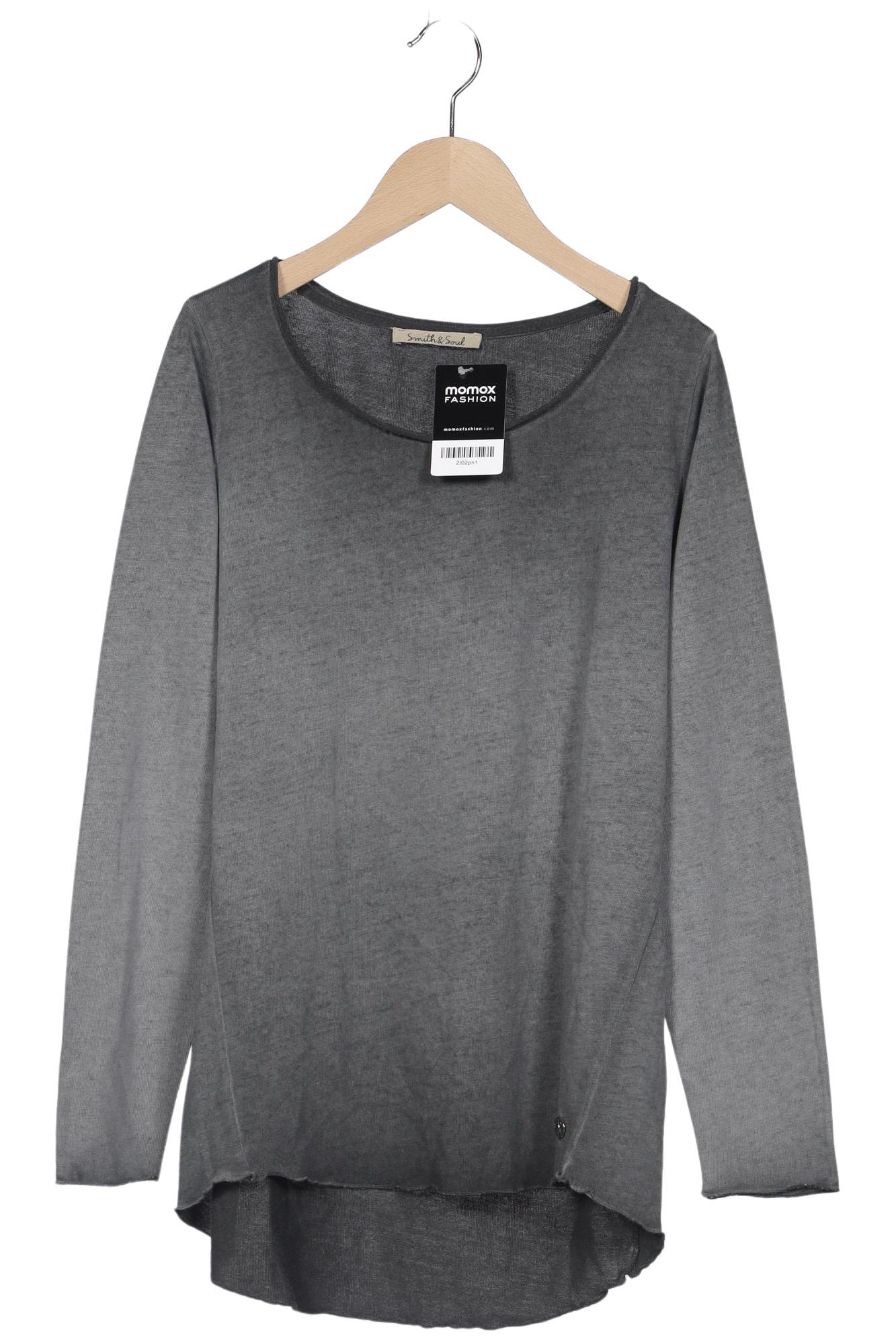 

Smith&Soul Damen Langarmshirt, grau, Gr. 38