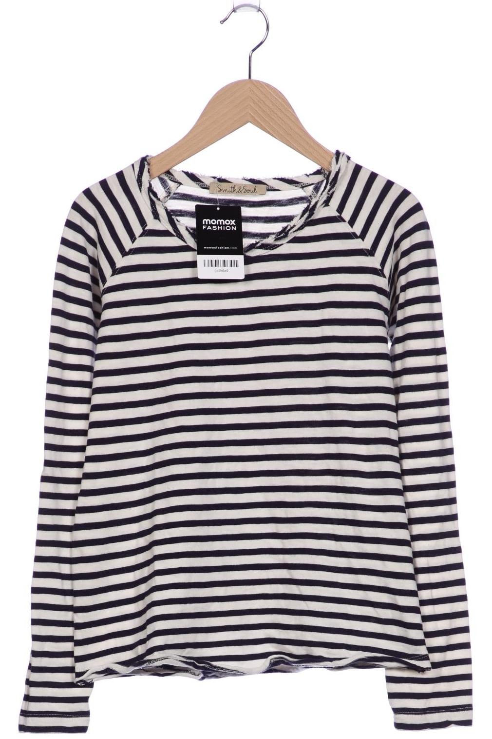 

Smith&Soul Damen Langarmshirt, weiß, Gr. 34