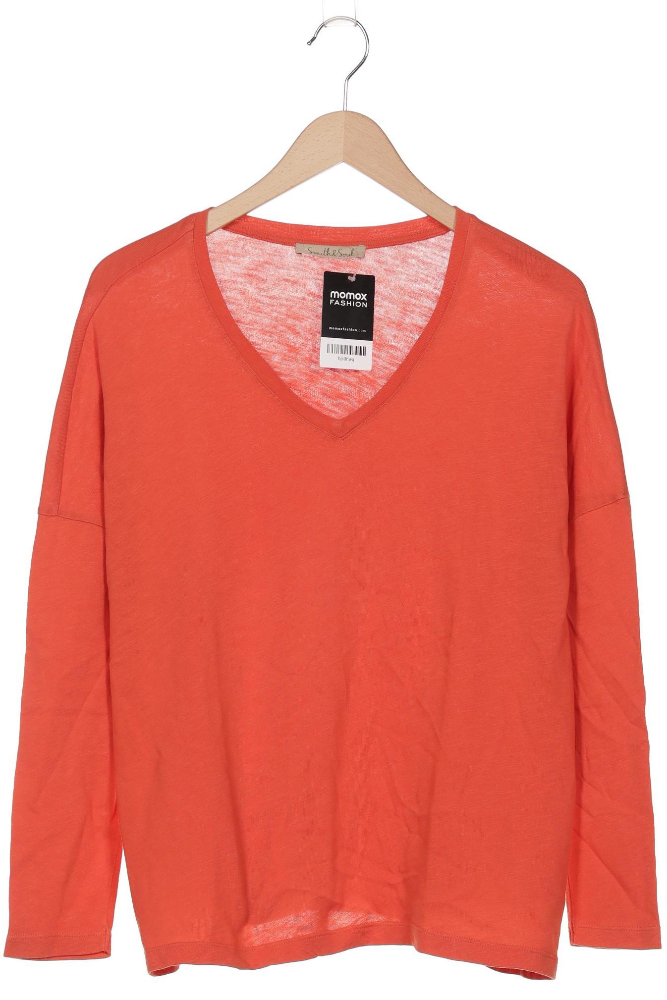 

Smith&Soul Damen Langarmshirt, orange, Gr. 42