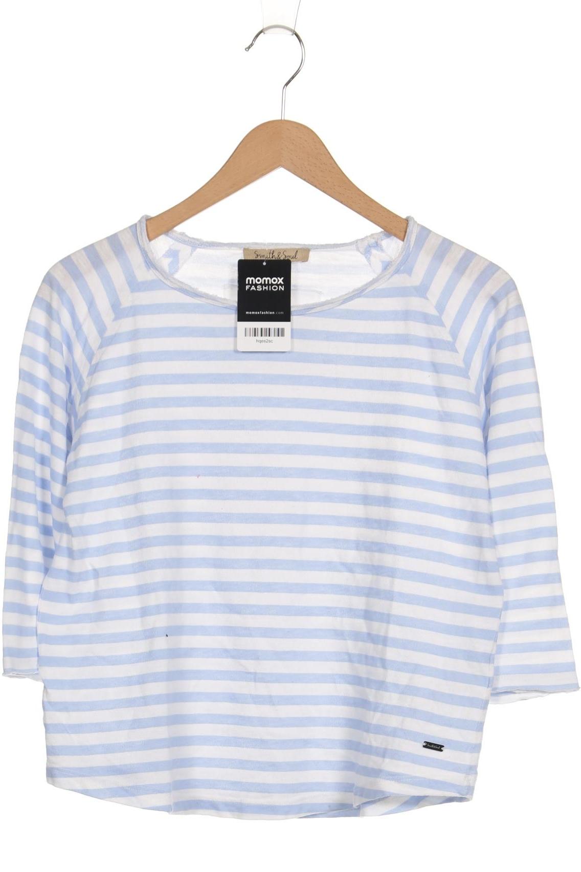 

Smith&Soul Damen Langarmshirt, hellblau, Gr. 36