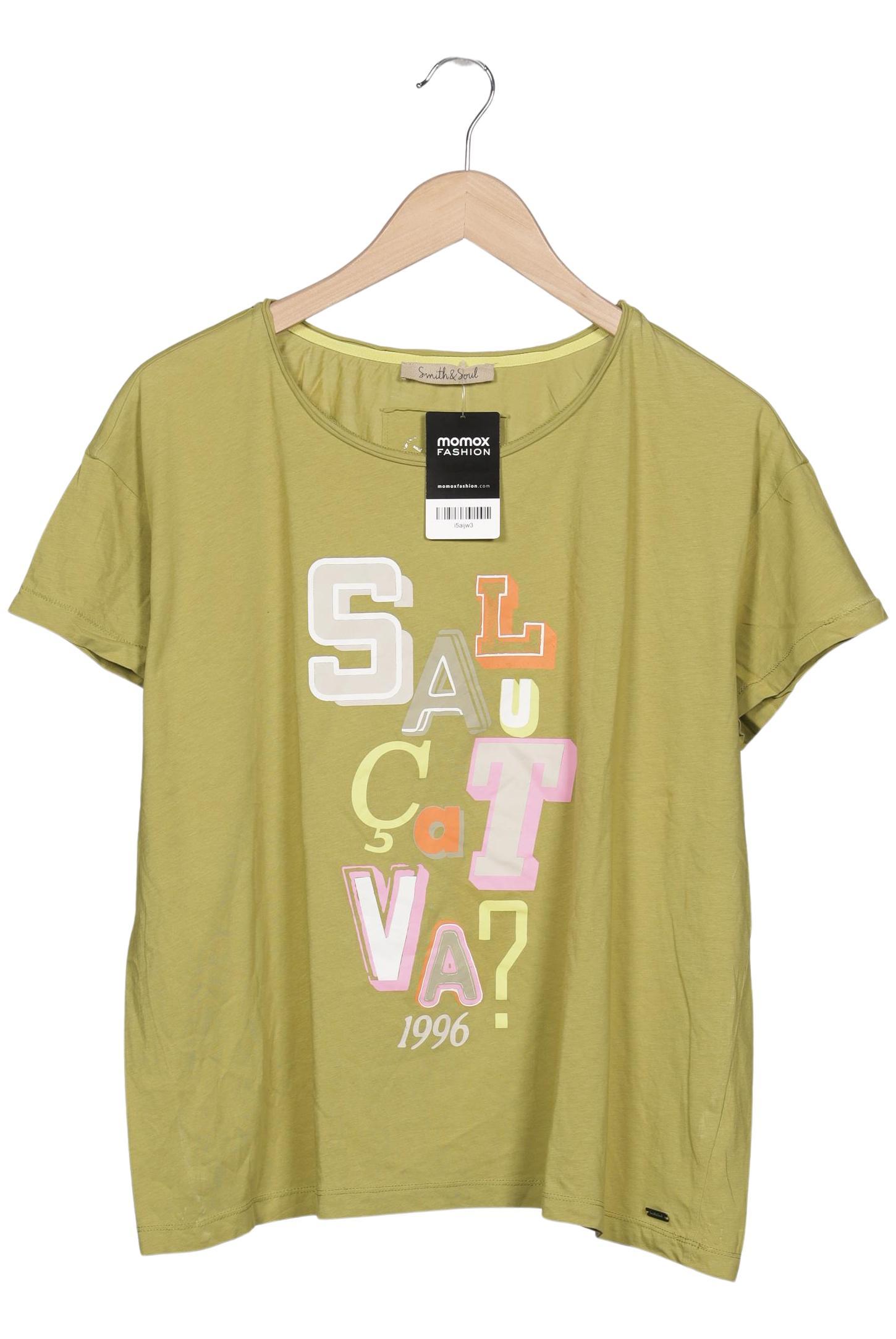 

Smith&Soul Damen T-Shirt, hellgrün, Gr. 52
