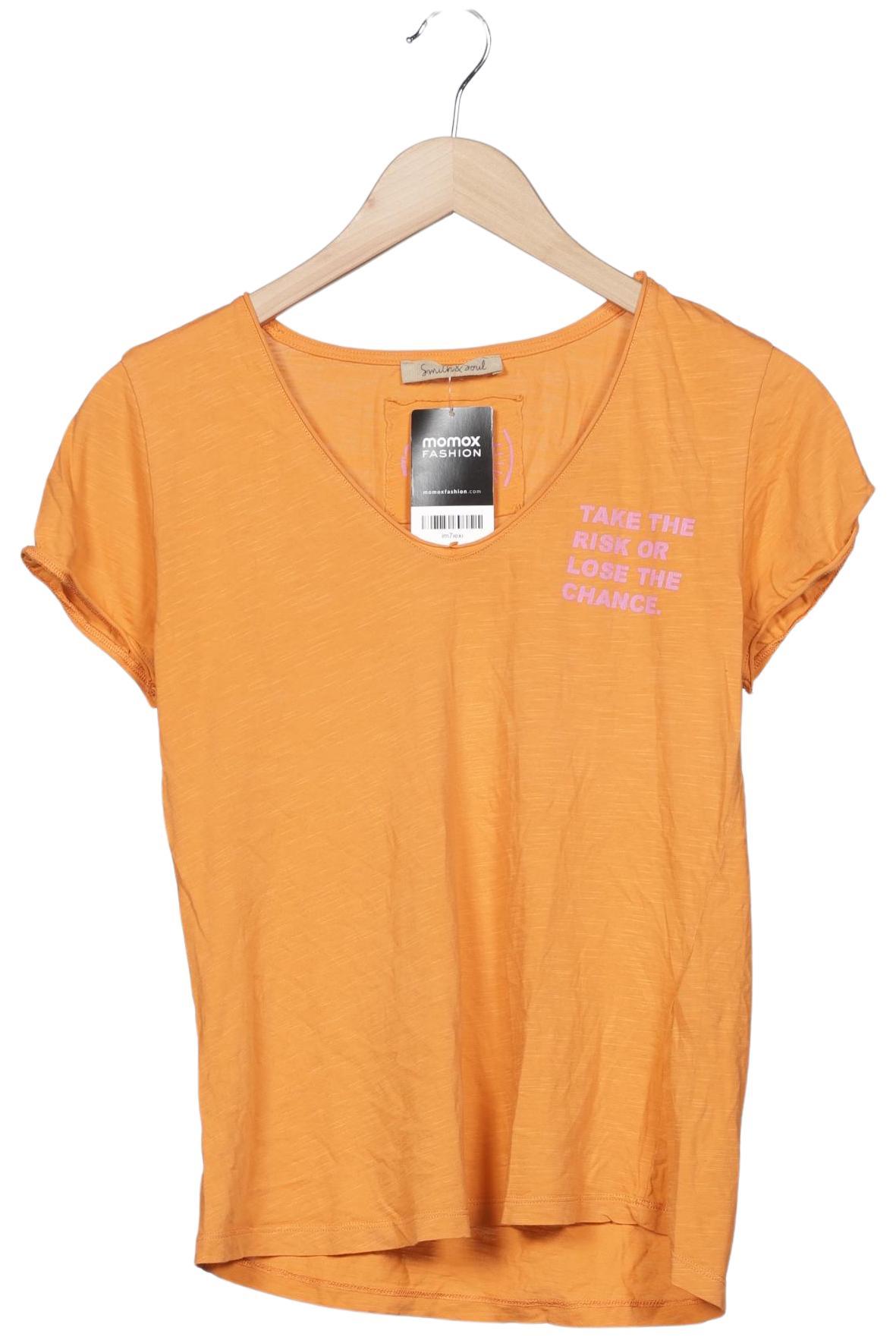 

Smith&Soul Damen T-Shirt, orange, Gr. 34