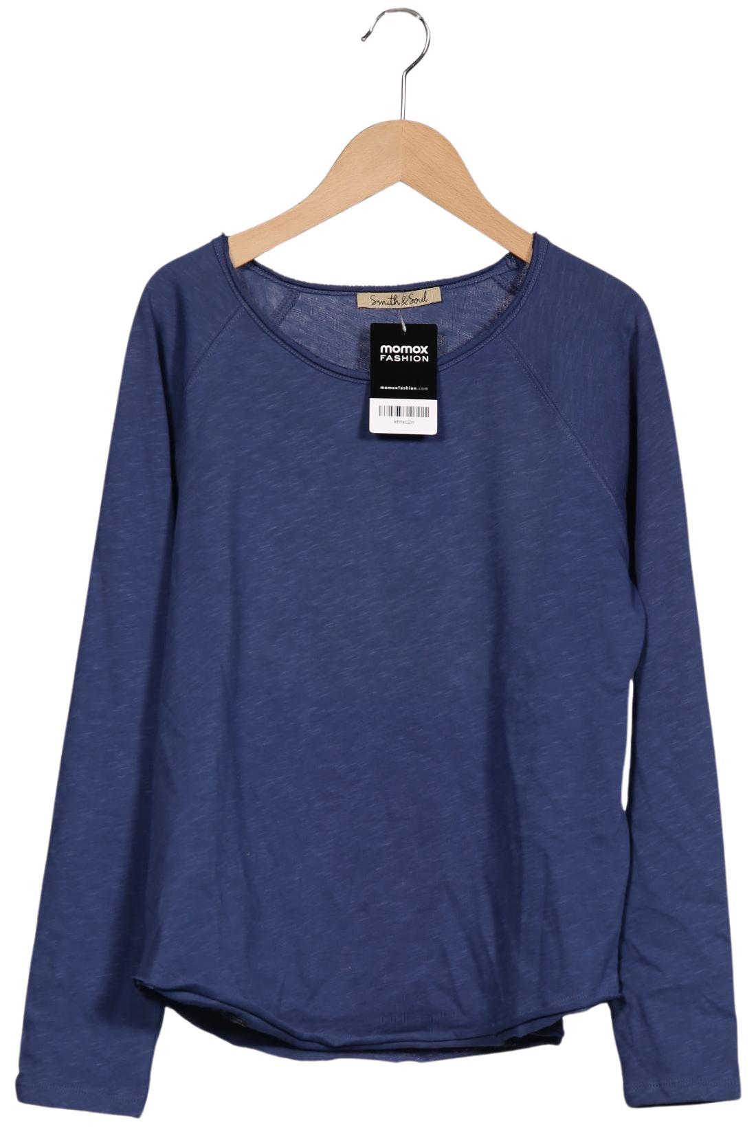 

Smith&Soul Damen Langarmshirt, blau, Gr. 36