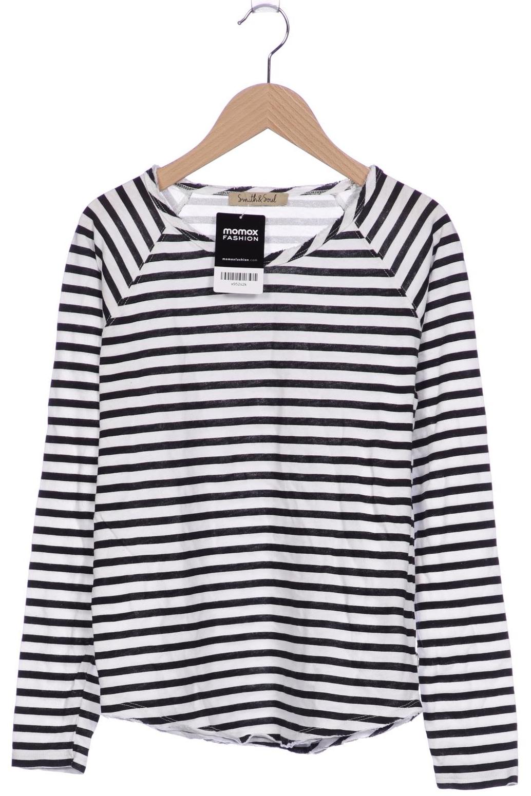 

Smith&Soul Damen Langarmshirt, weiß, Gr. 34