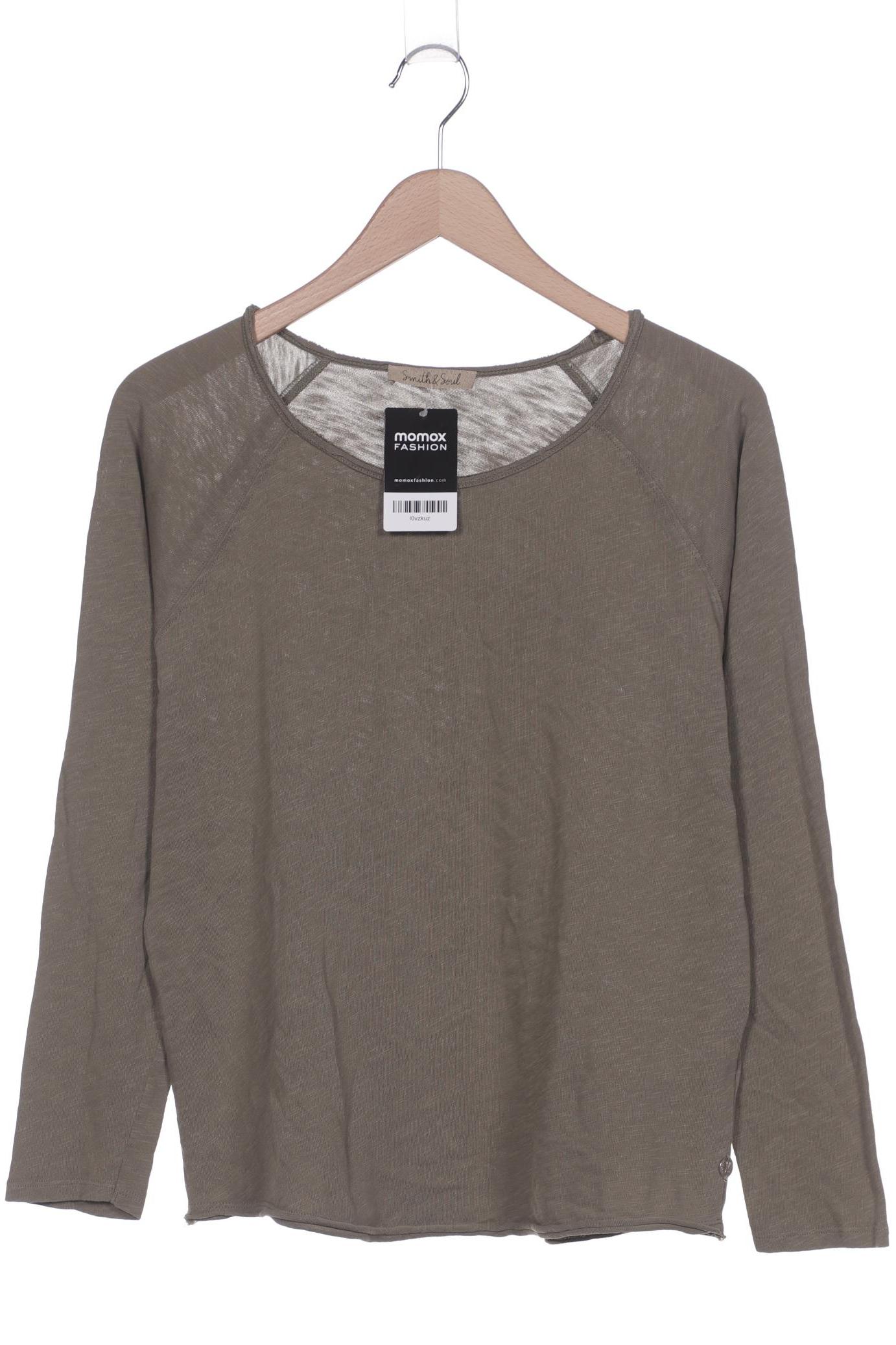 

Smith&Soul Damen Langarmshirt, grün, Gr. 38