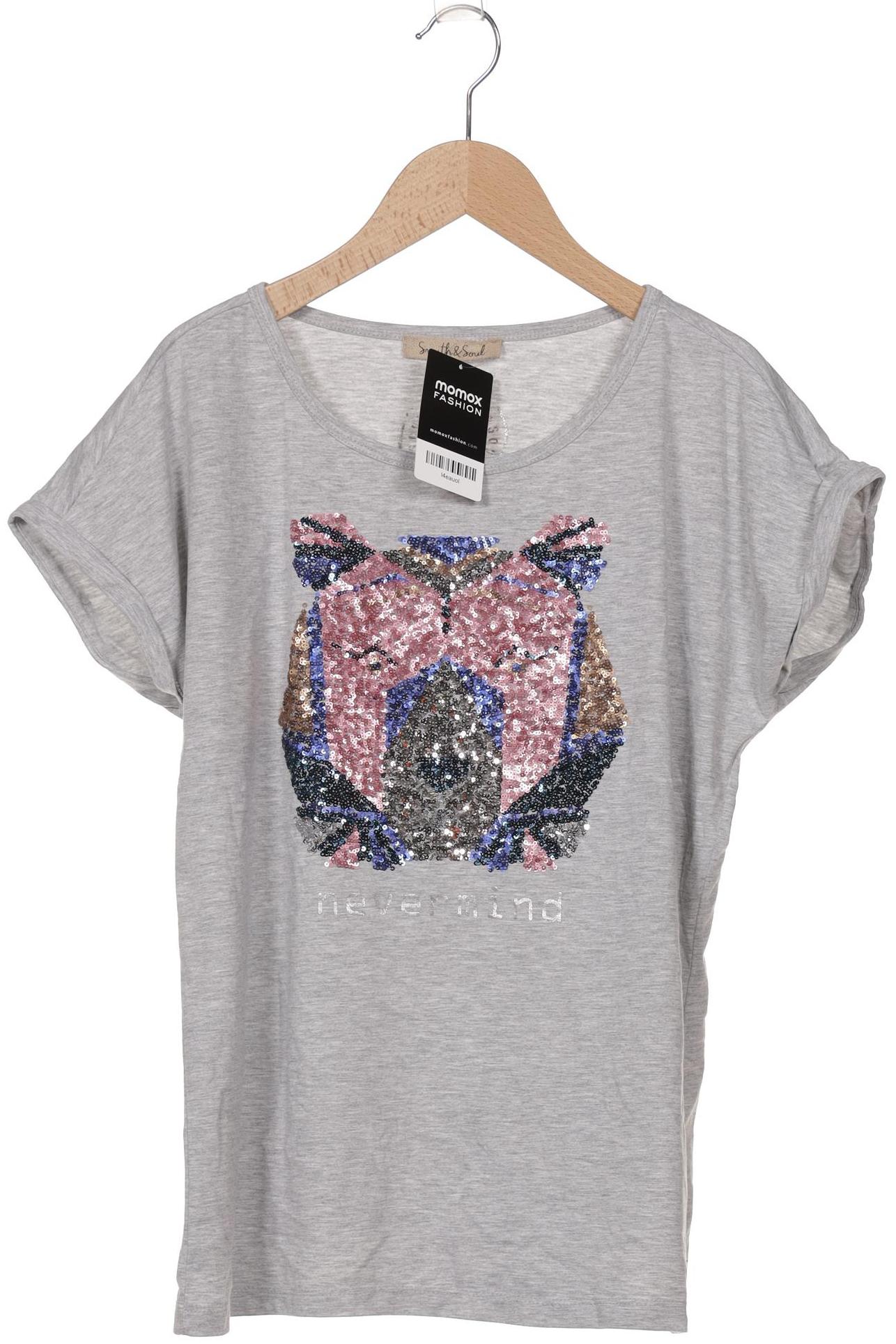 

Smith&Soul Damen T-Shirt, grau, Gr. 34