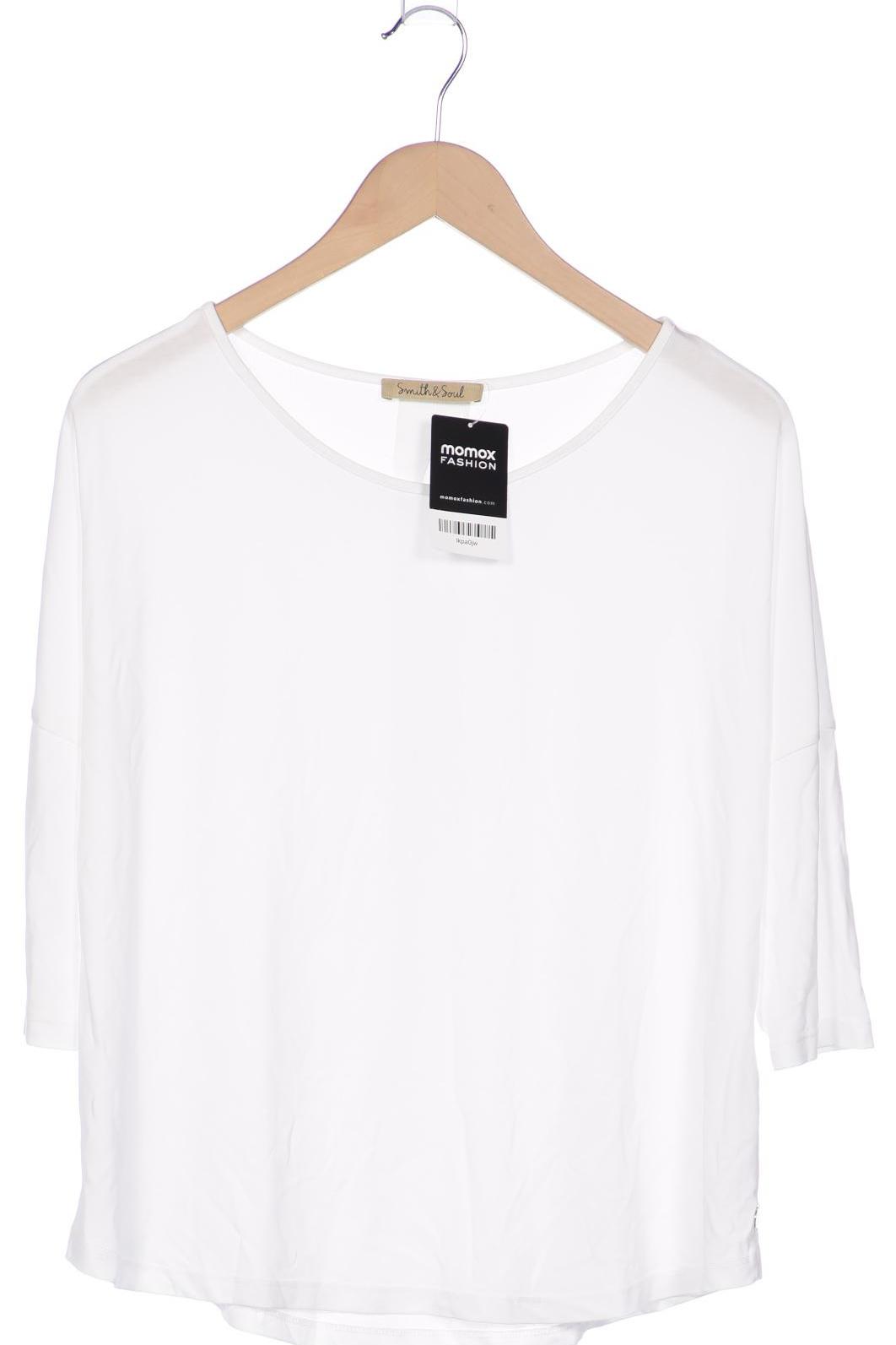

Smith&Soul Damen Langarmshirt, weiß, Gr. 42