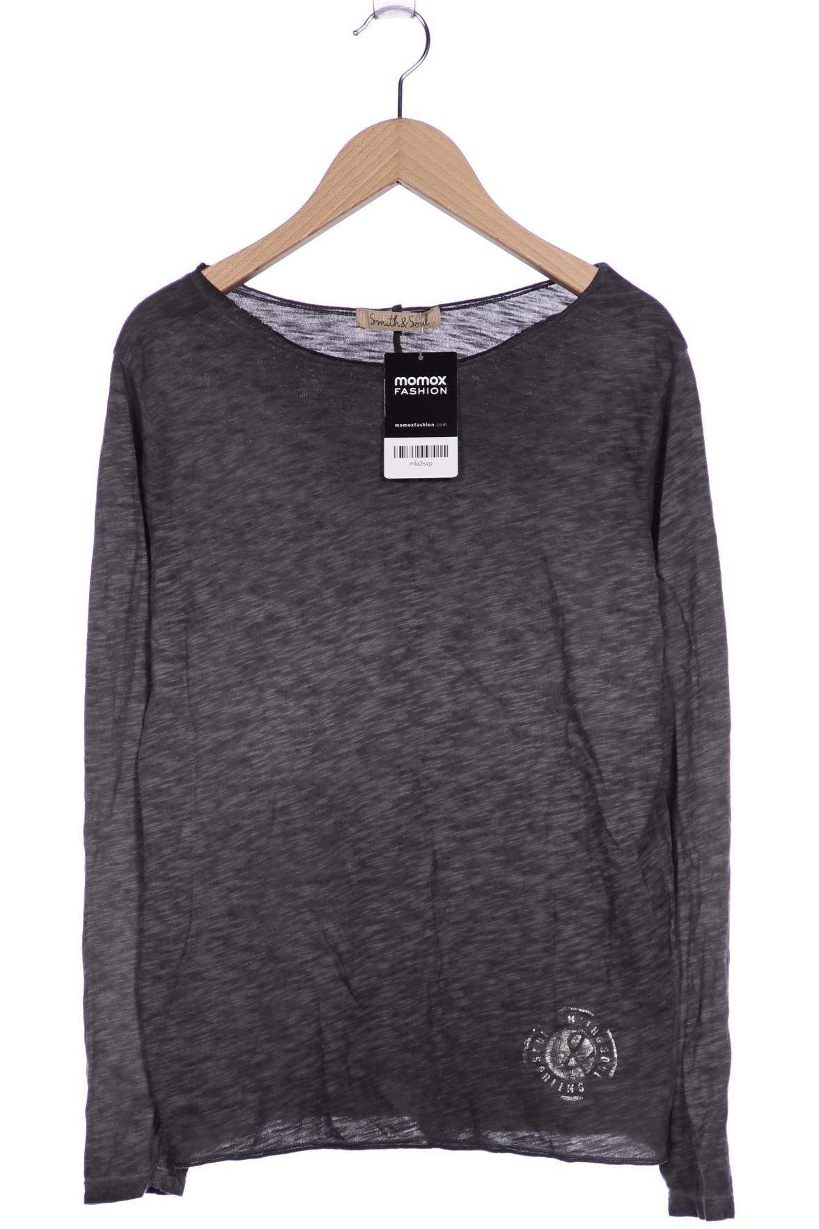 

Smith&Soul Damen Langarmshirt, grau, Gr. 34