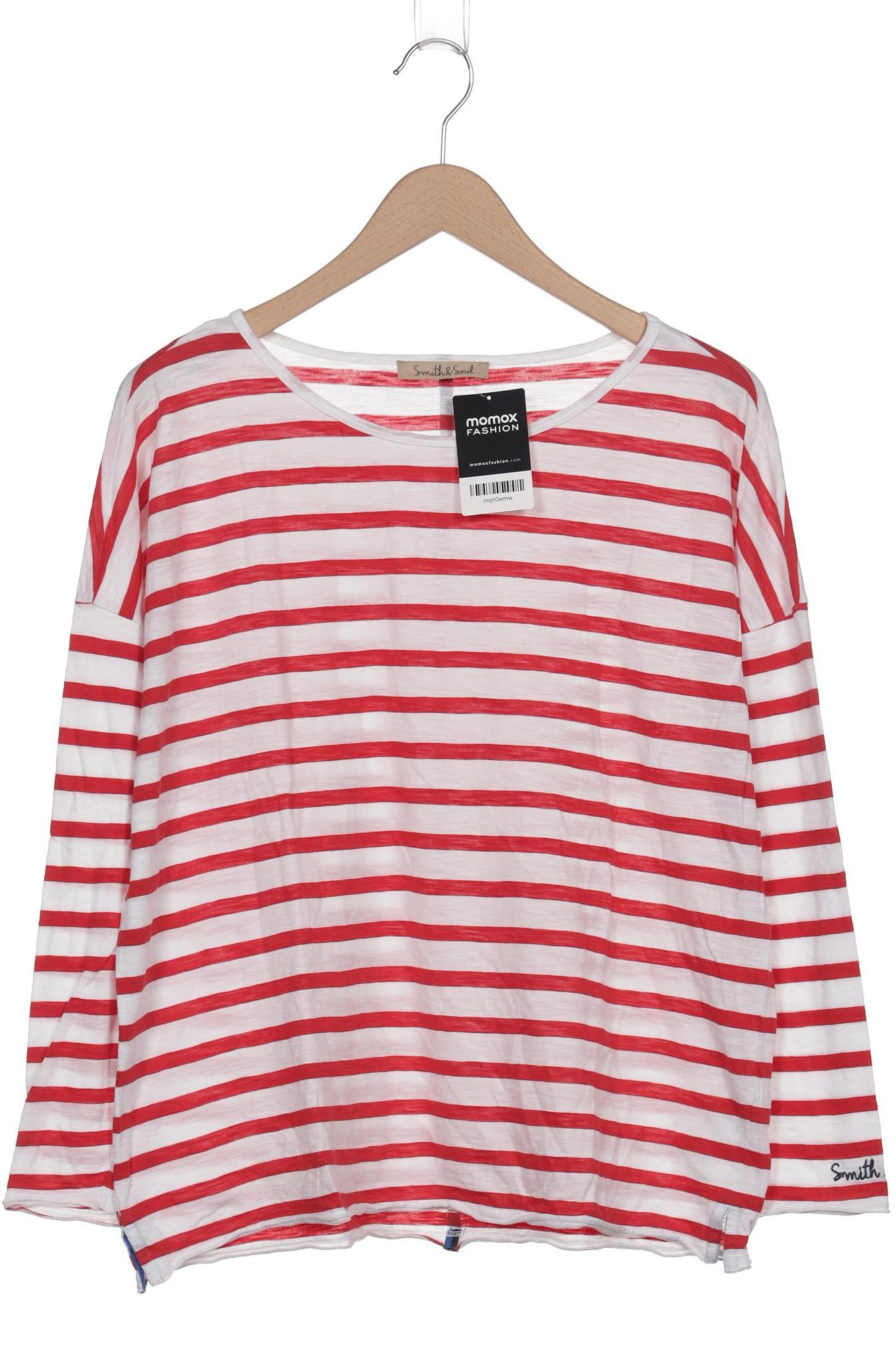 

Smith&Soul Damen Langarmshirt, weiß, Gr. 42
