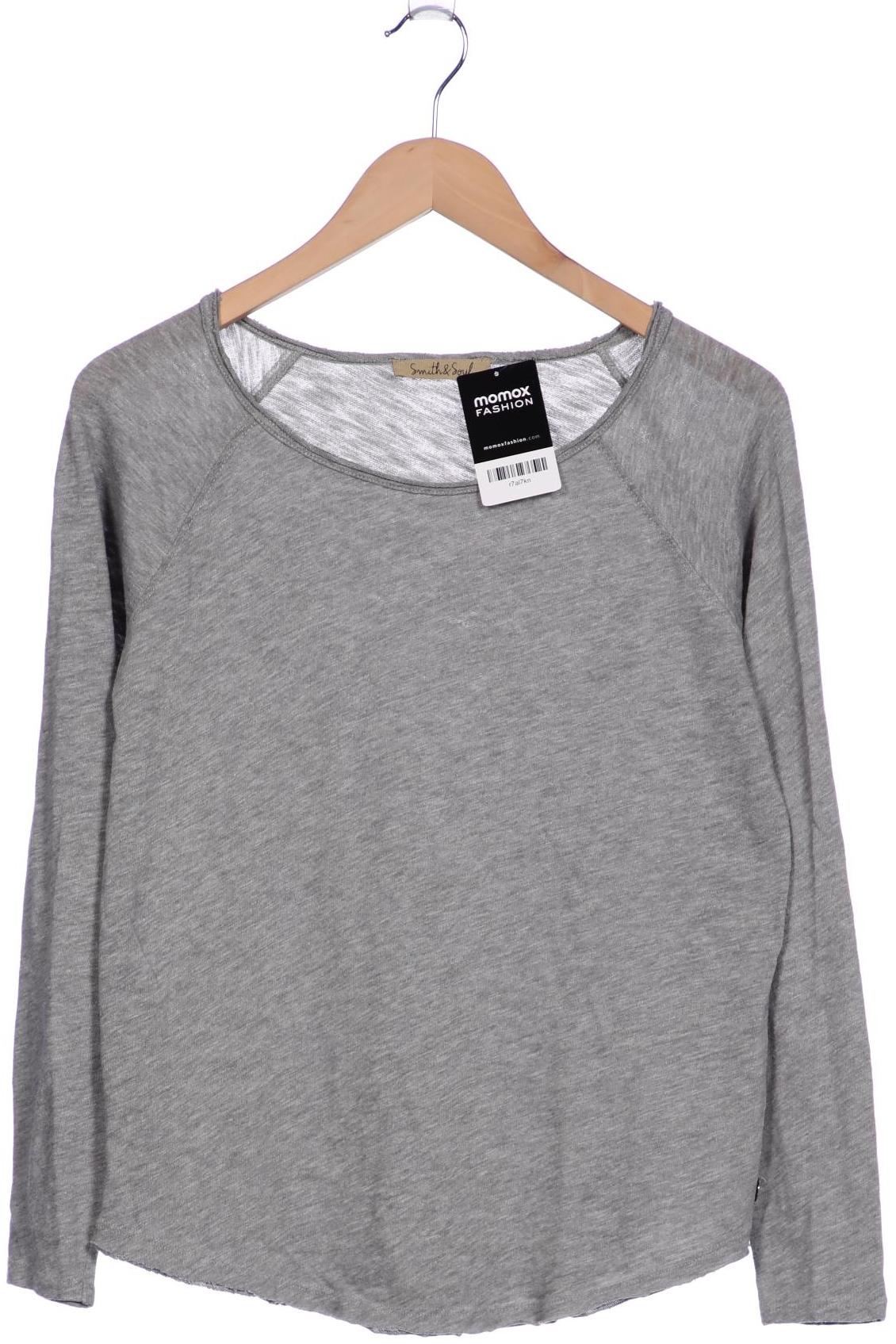 

Smith&Soul Damen Langarmshirt, grau, Gr. 36
