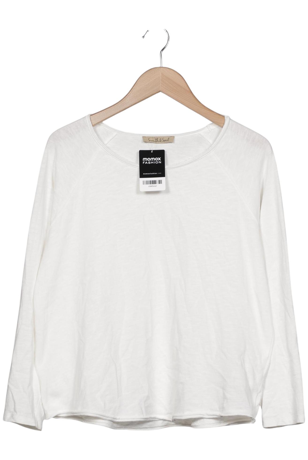 

Smith&Soul Damen Langarmshirt, weiß, Gr. 44
