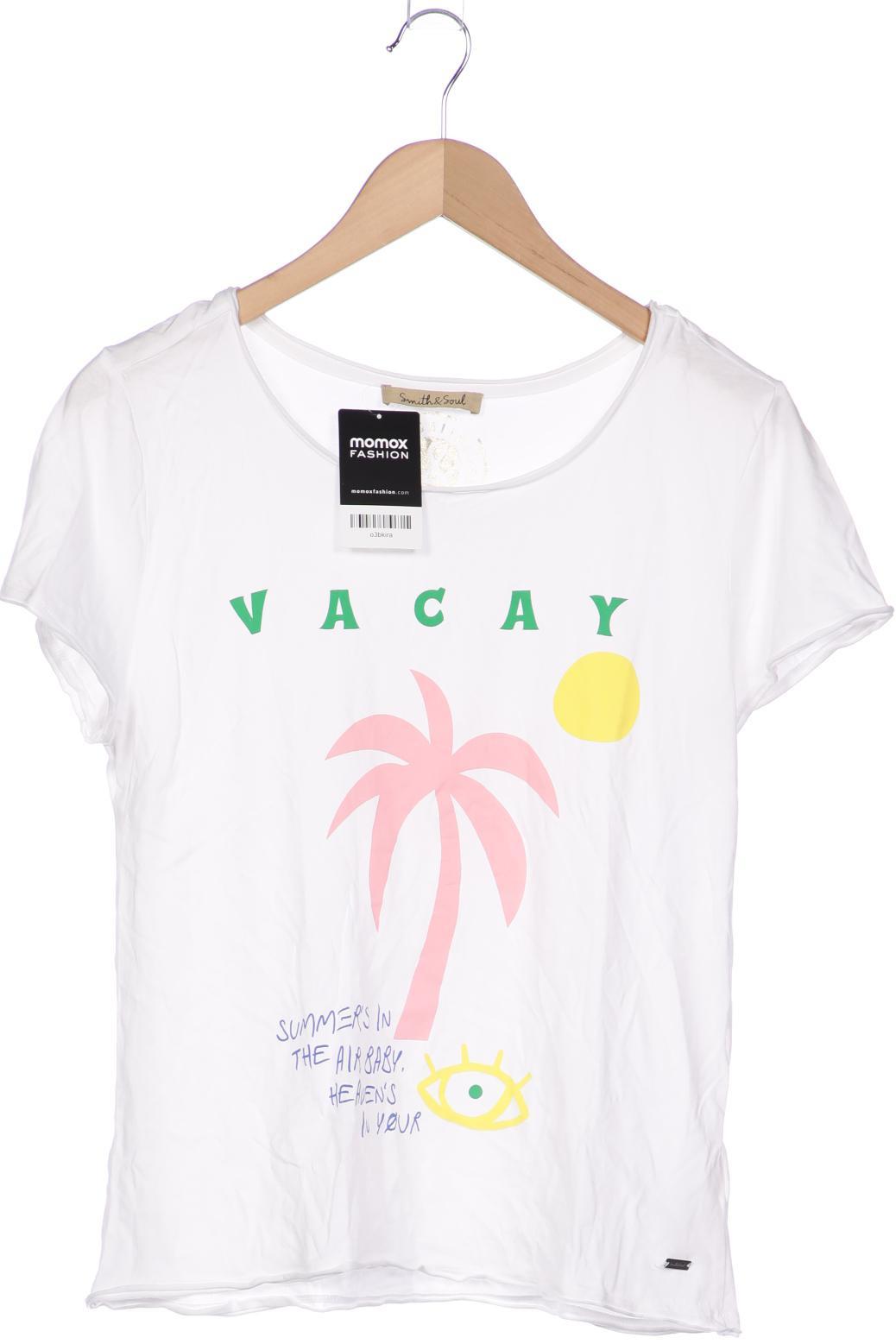 

Smith&Soul Damen T-Shirt, weiß, Gr. 36