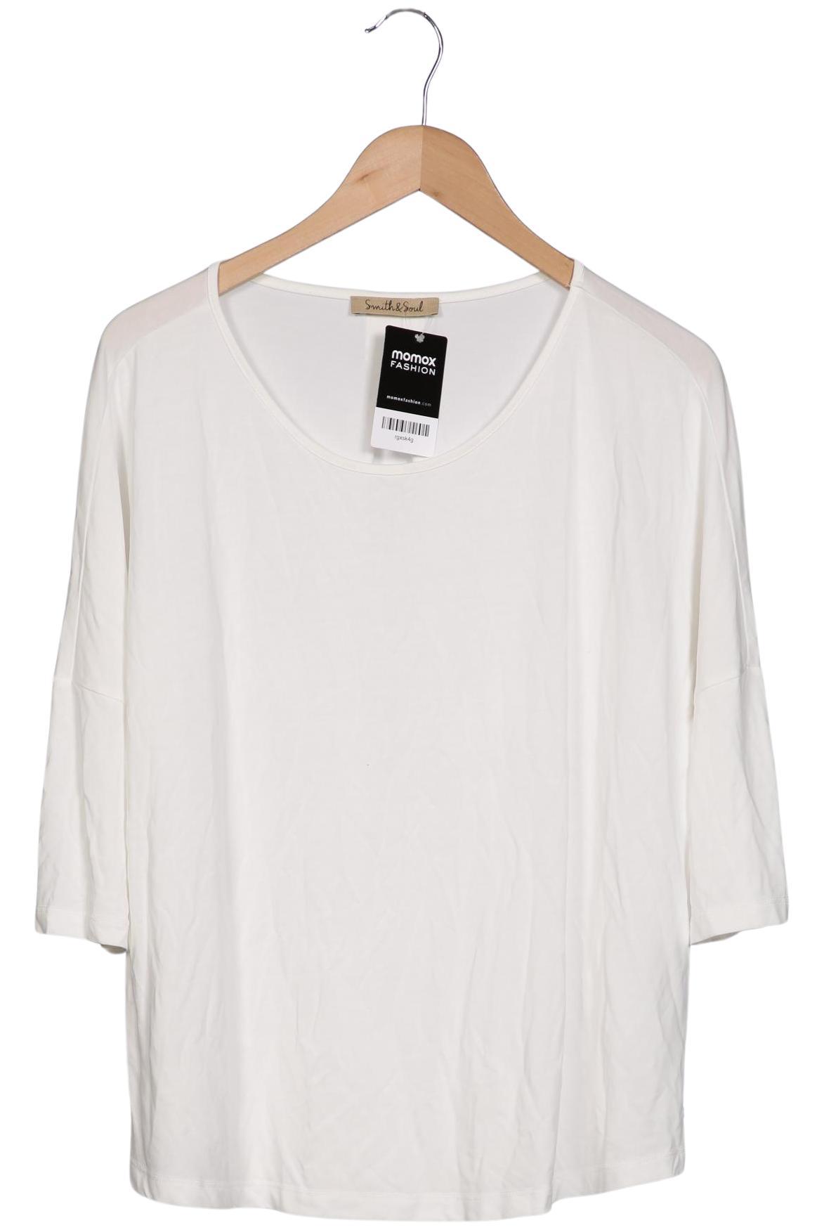 

Smith&Soul Damen Langarmshirt, weiß, Gr. 42