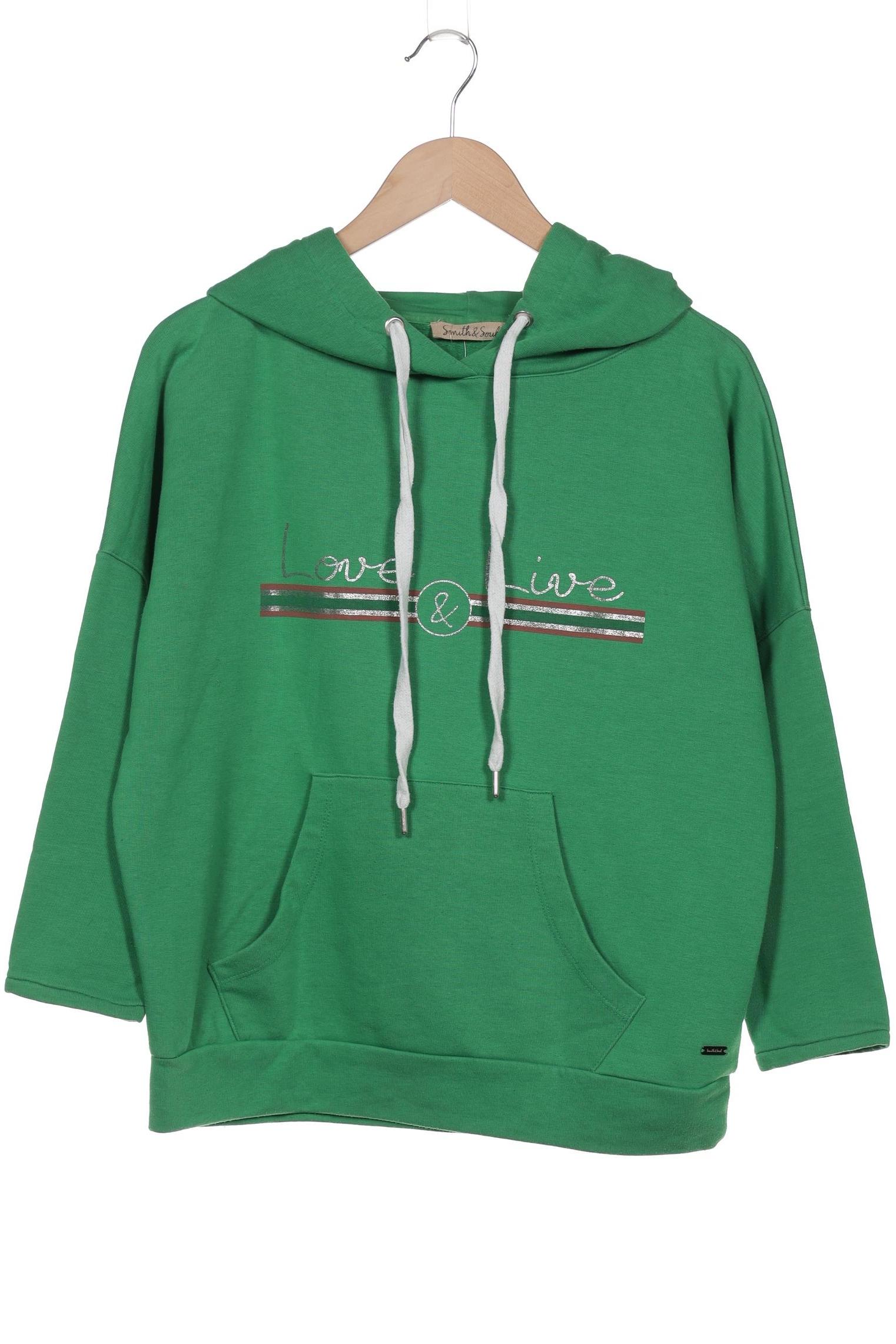

Smith&Soul Damen Kapuzenpullover, grün, Gr. 34