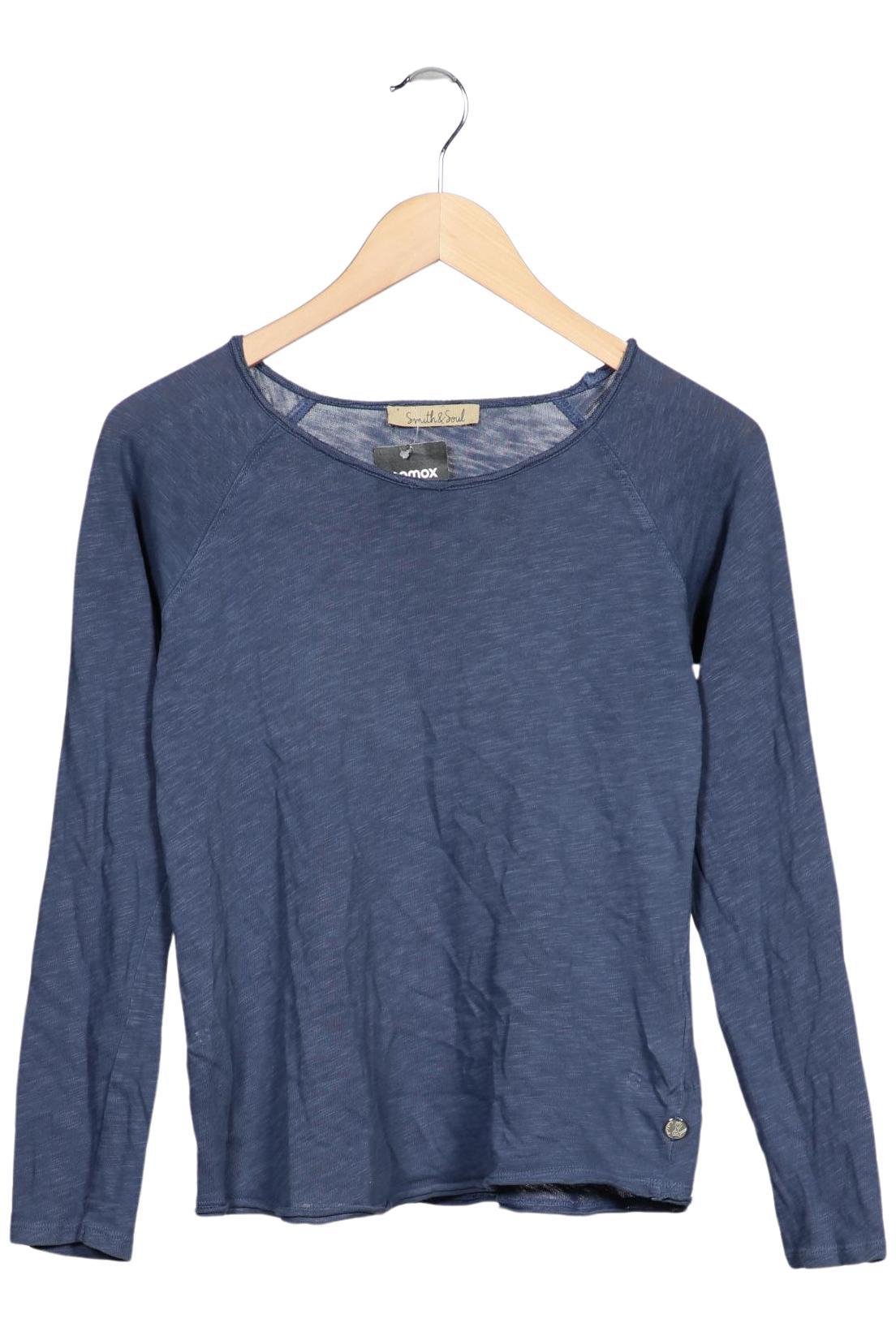 

Smith&Soul Damen Langarmshirt, marineblau, Gr. 34