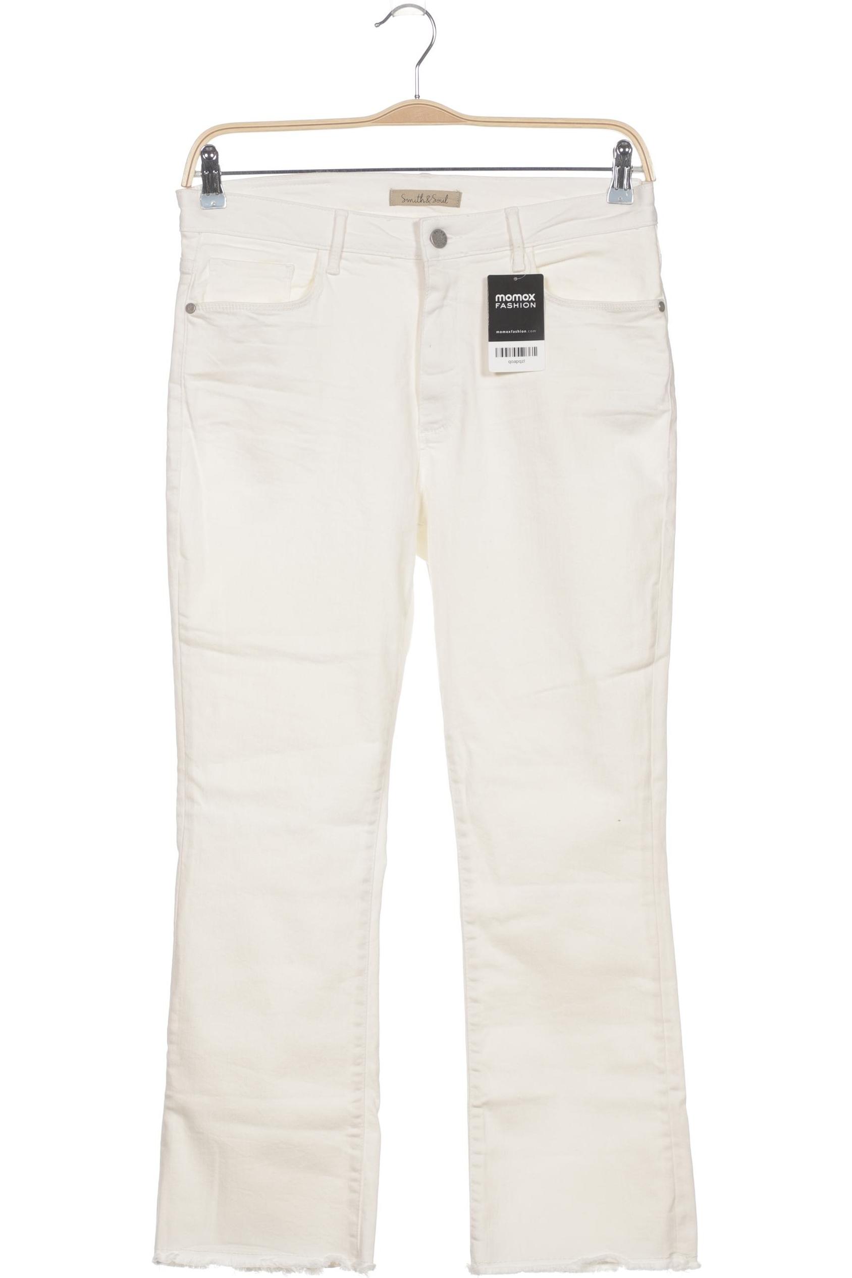 

Smith&Soul Damen Jeans, weiß, Gr. 0