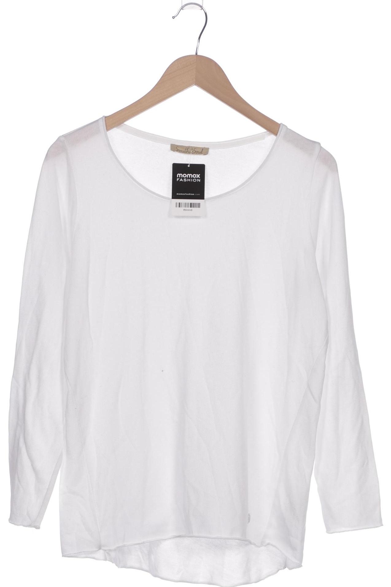 

Smith&Soul Damen Langarmshirt, weiß, Gr. 44
