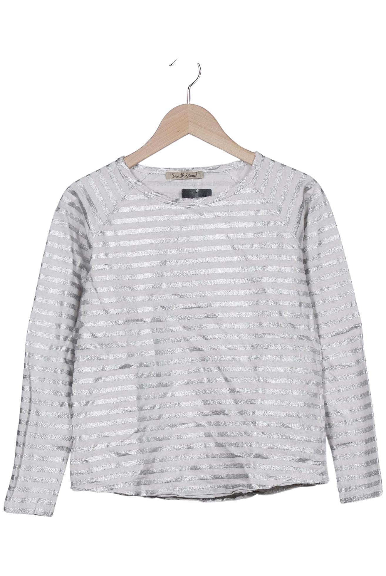 

Smith&Soul Damen Langarmshirt, silber, Gr. 36