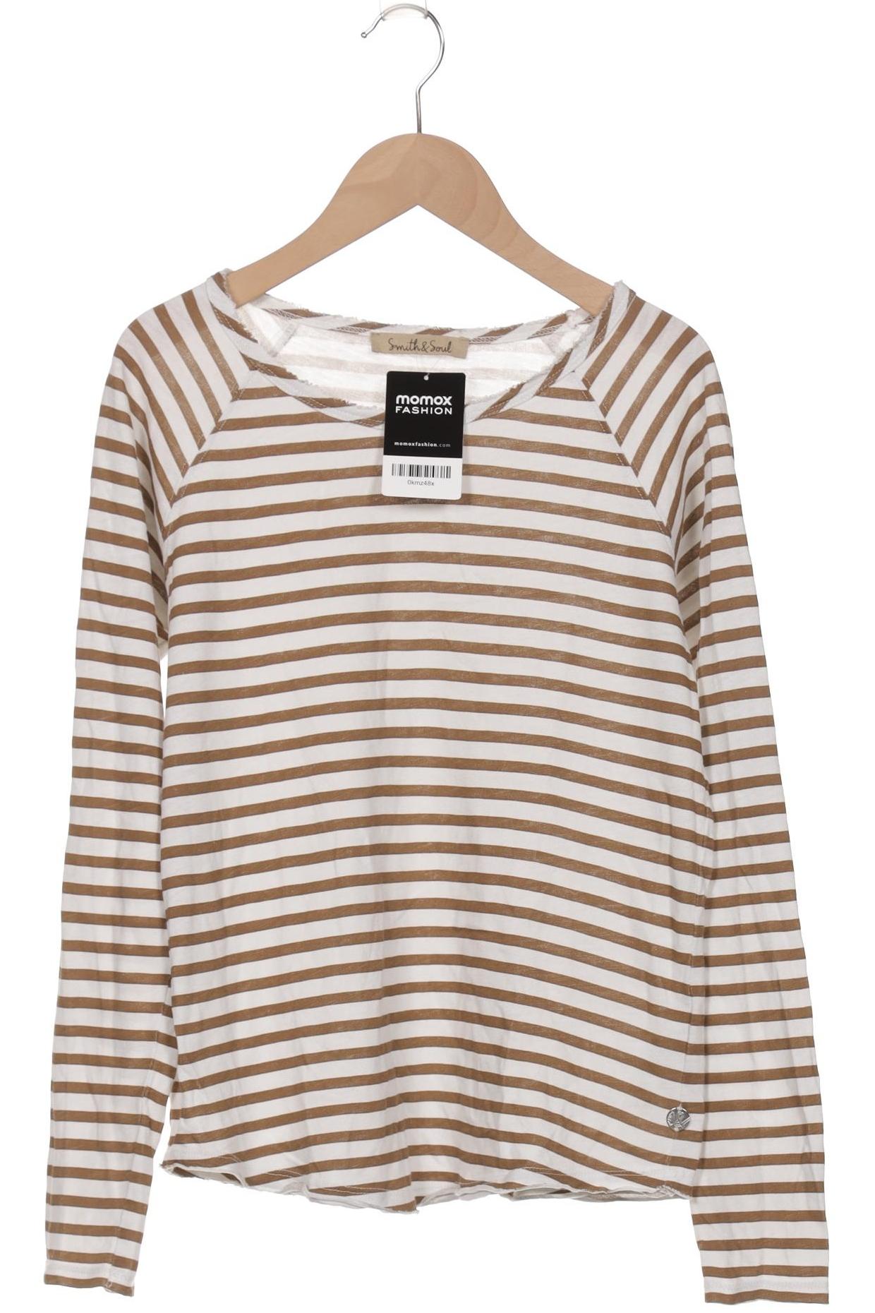 

Smith&Soul Damen Langarmshirt, weiß, Gr. 34