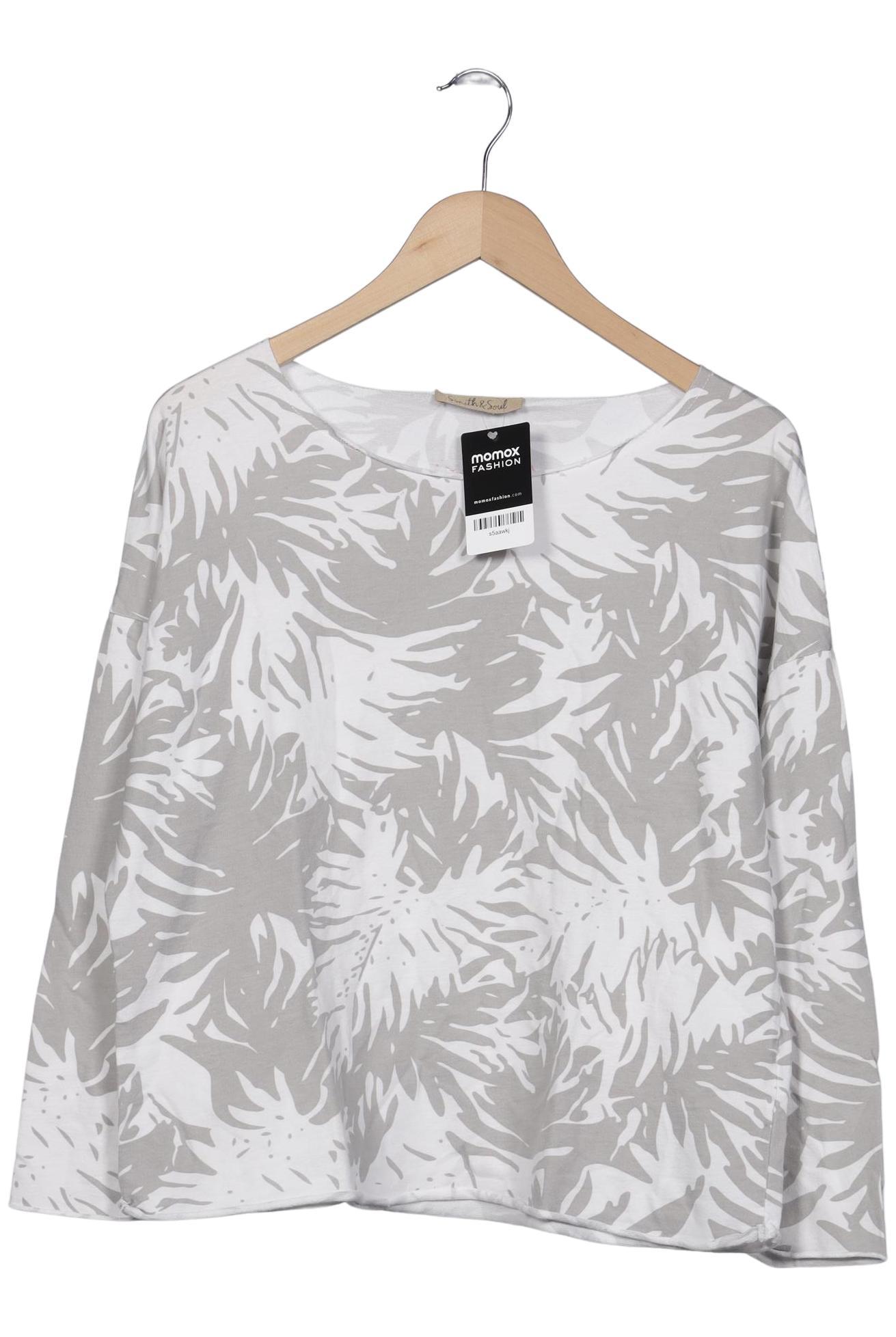 

Smith&Soul Damen Langarmshirt, grau, Gr. 38