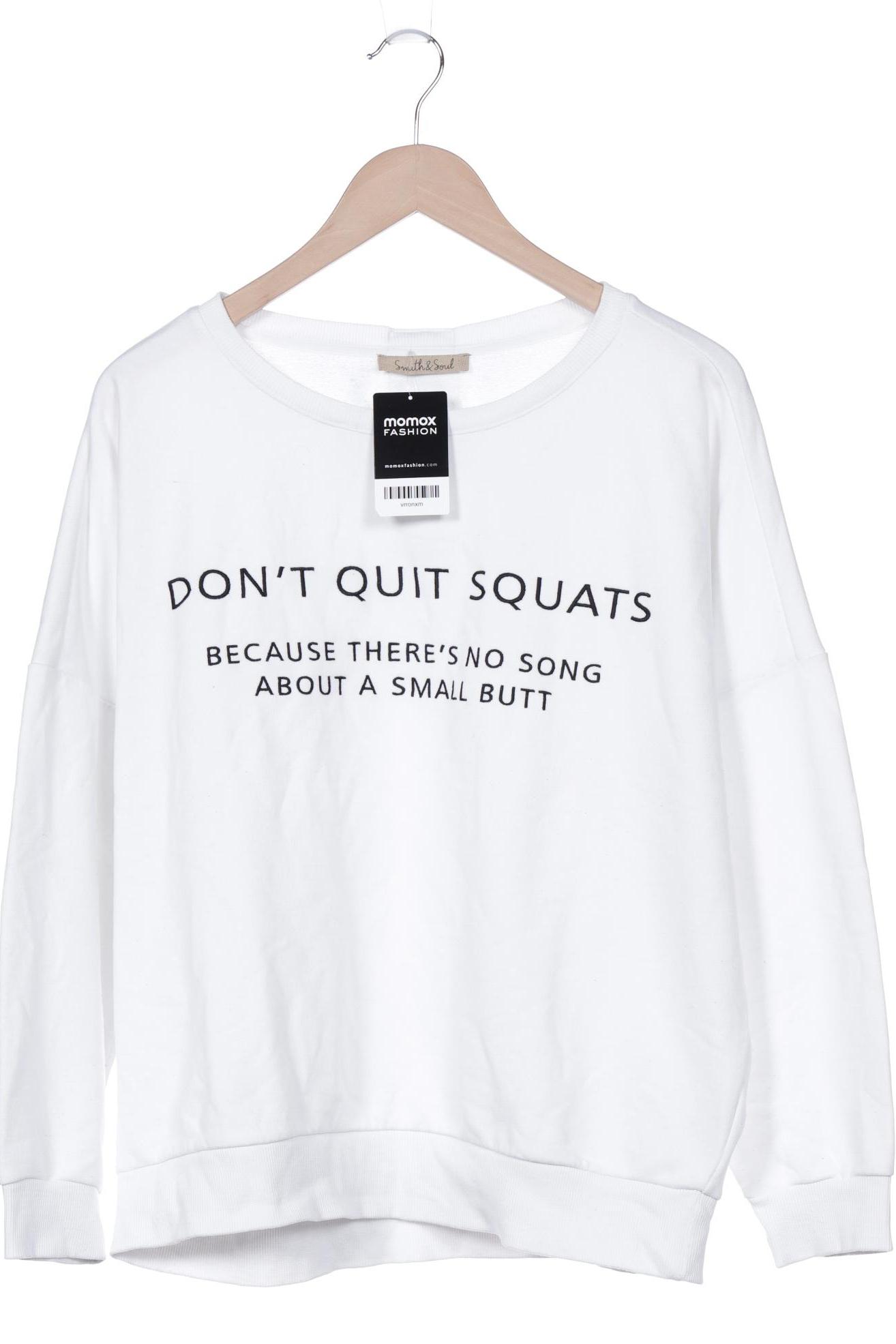 

Smith&Soul Damen Sweatshirt, weiß, Gr. 42