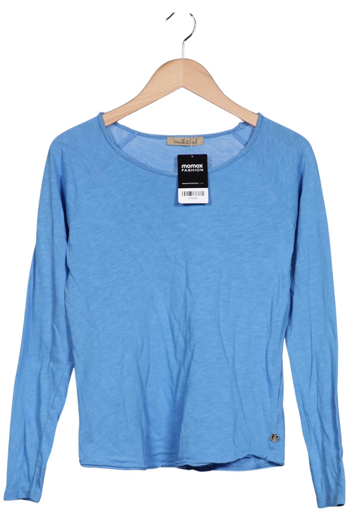 

Smith&Soul Damen Langarmshirt, hellblau, Gr. 34