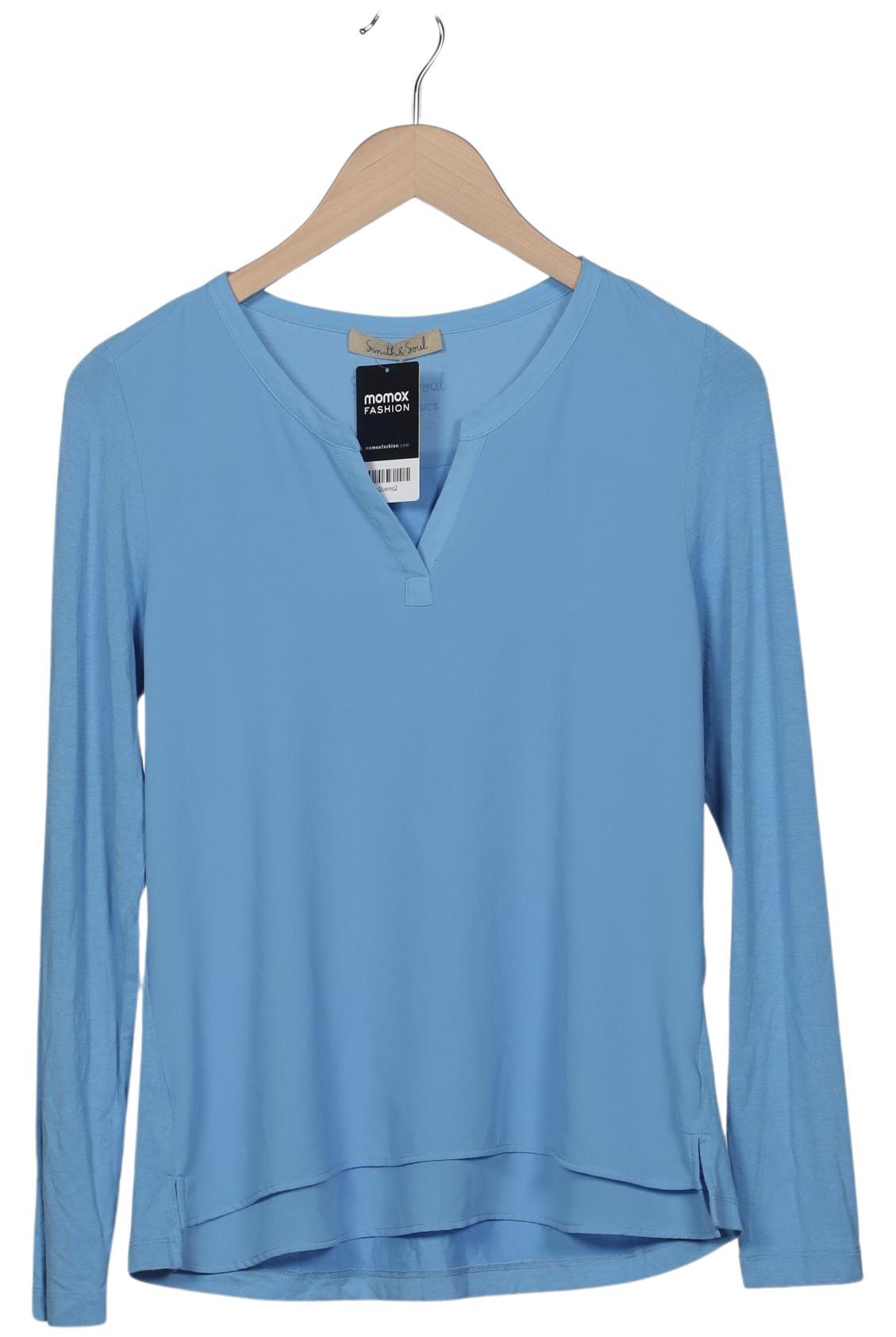 

Smith&Soul Damen Langarmshirt, hellblau, Gr. 34