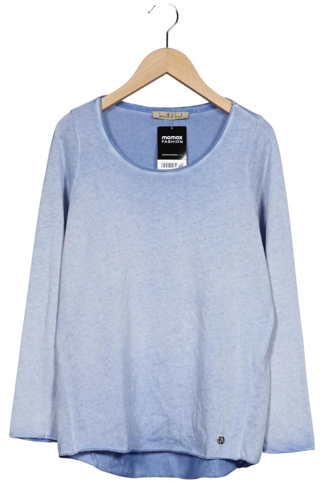 

Smith&Soul Damen Langarmshirt, hellblau, Gr. 36