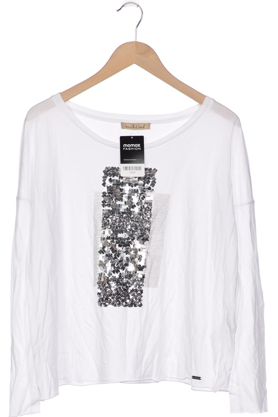 

Smith&Soul Damen Langarmshirt, weiß
