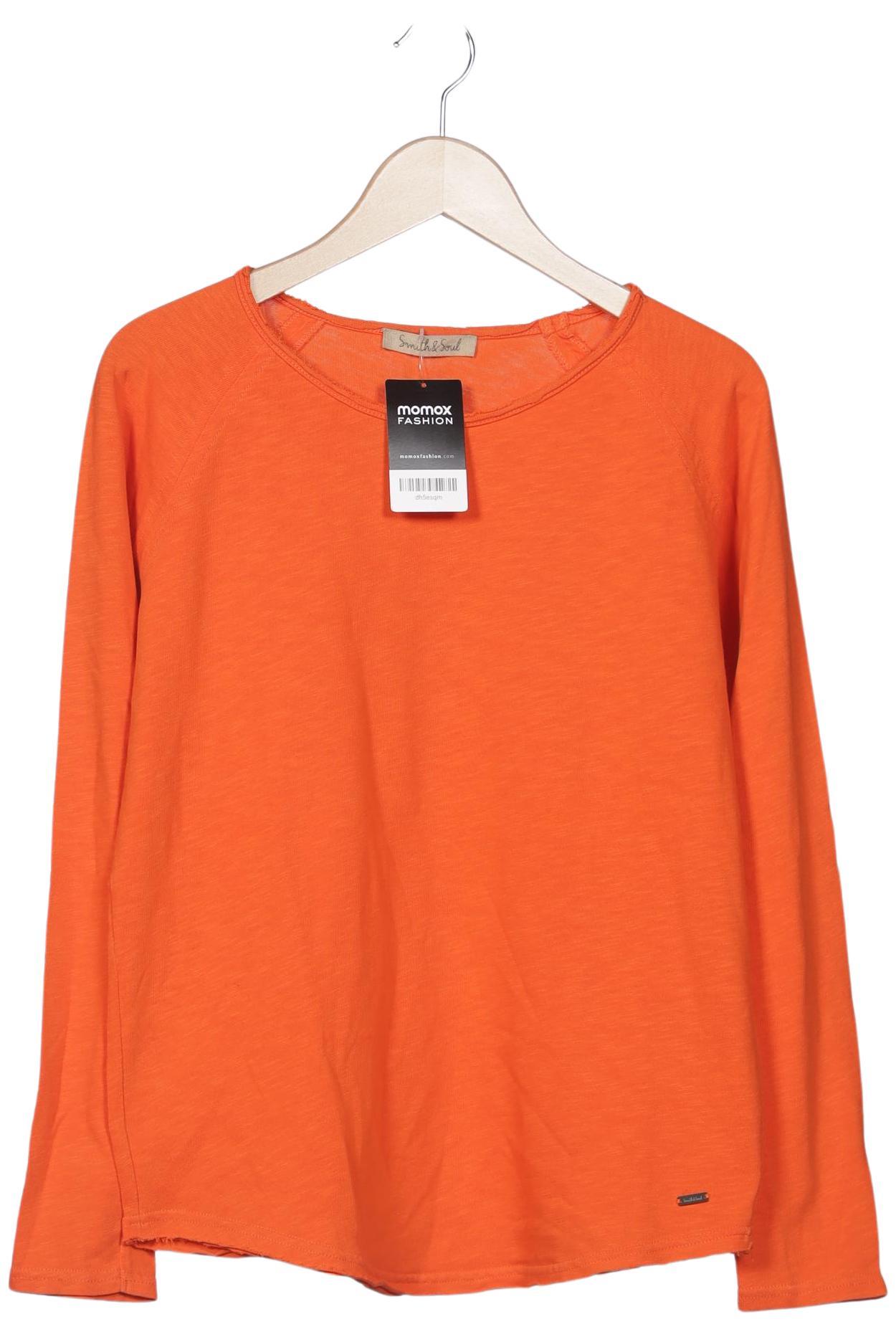 

Smith&Soul Damen Langarmshirt, orange, Gr. 38