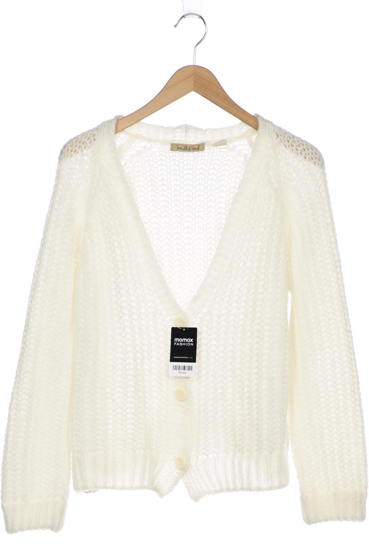 

Smith&Soul Damen Strickjacke, weiß, Gr. 36