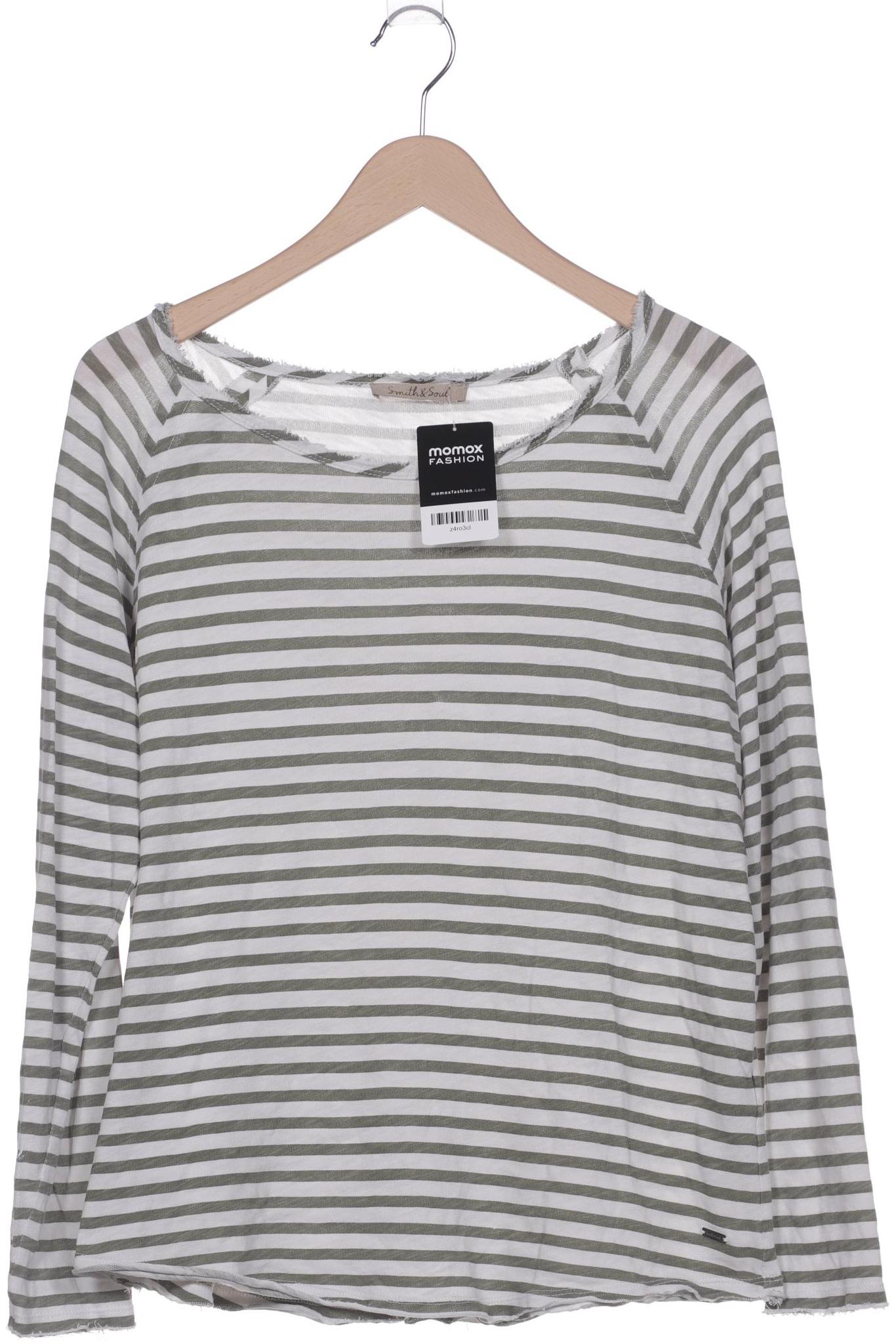

Smith&Soul Damen Langarmshirt, weiß, Gr. 42