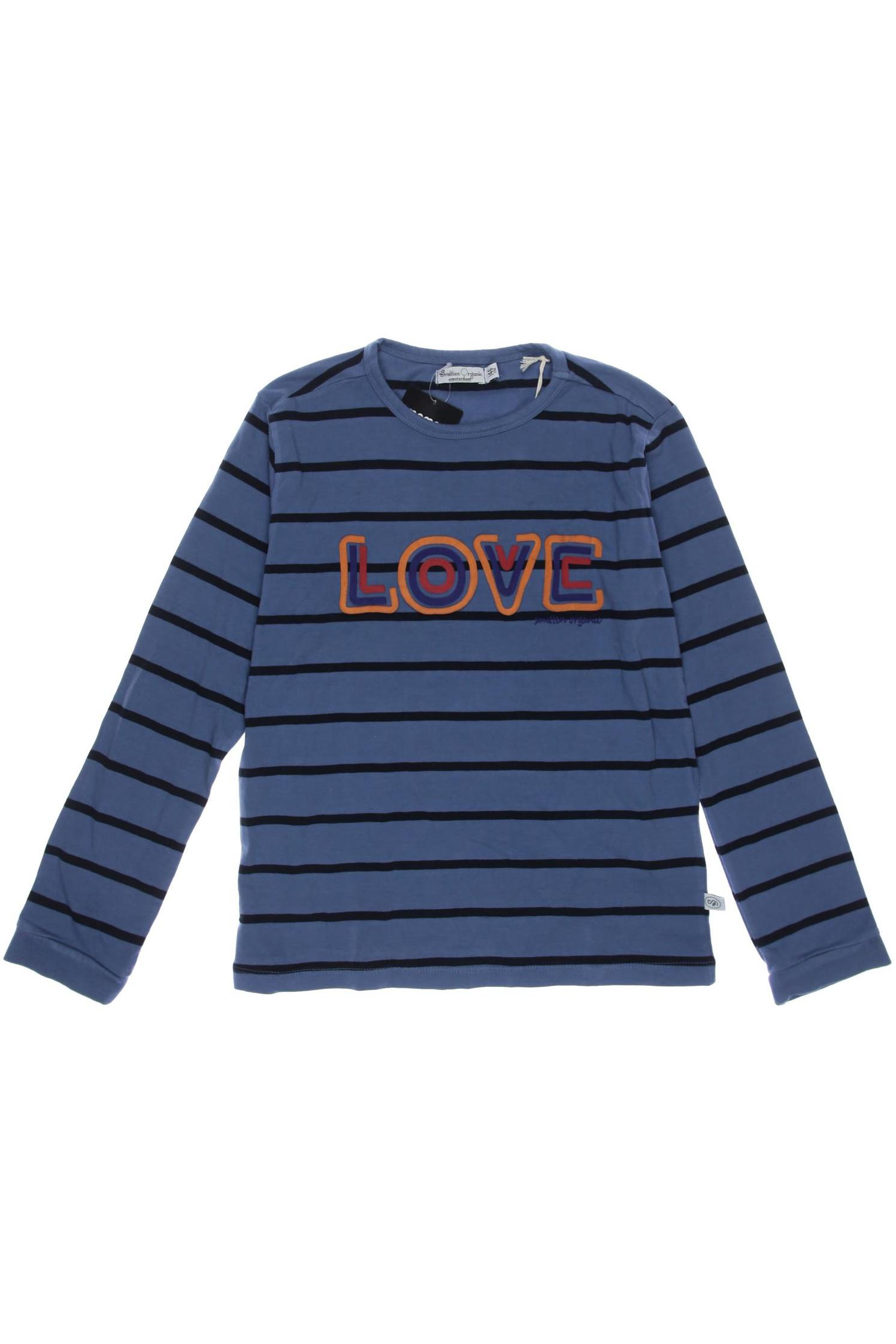 

Smitten Organic Damen Langarmshirt, blau, Gr. 146