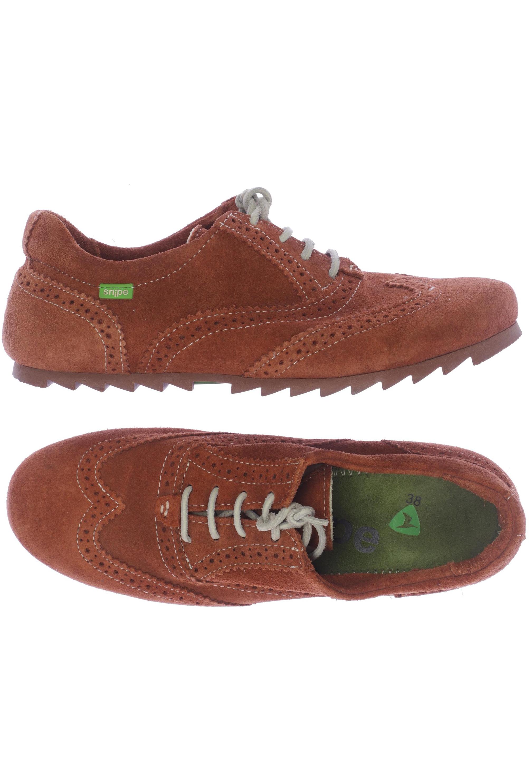 

snipe Damen Halbschuh, braun, Gr. 38