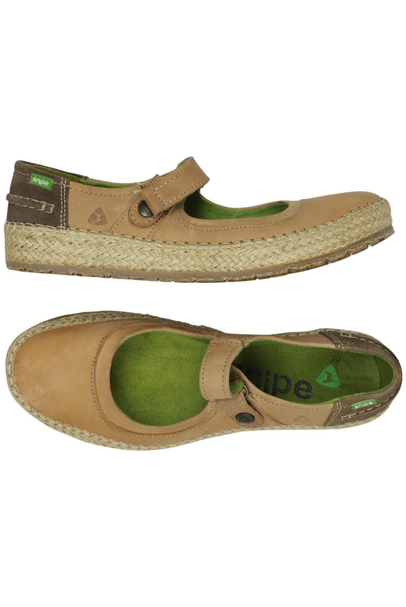 

snipe Damen Halbschuh, beige, Gr. 39