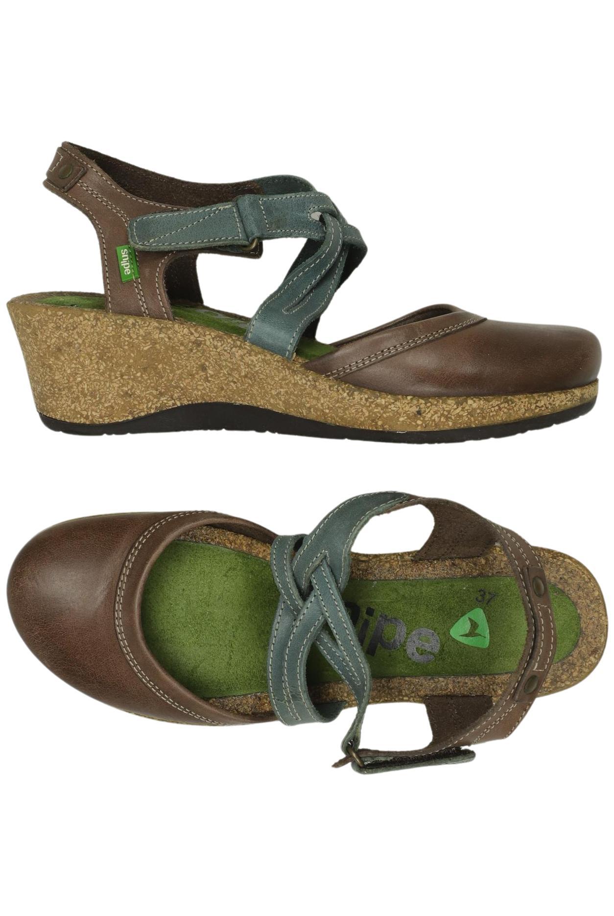 

snipe Damen Sandale, braun, Gr. 37