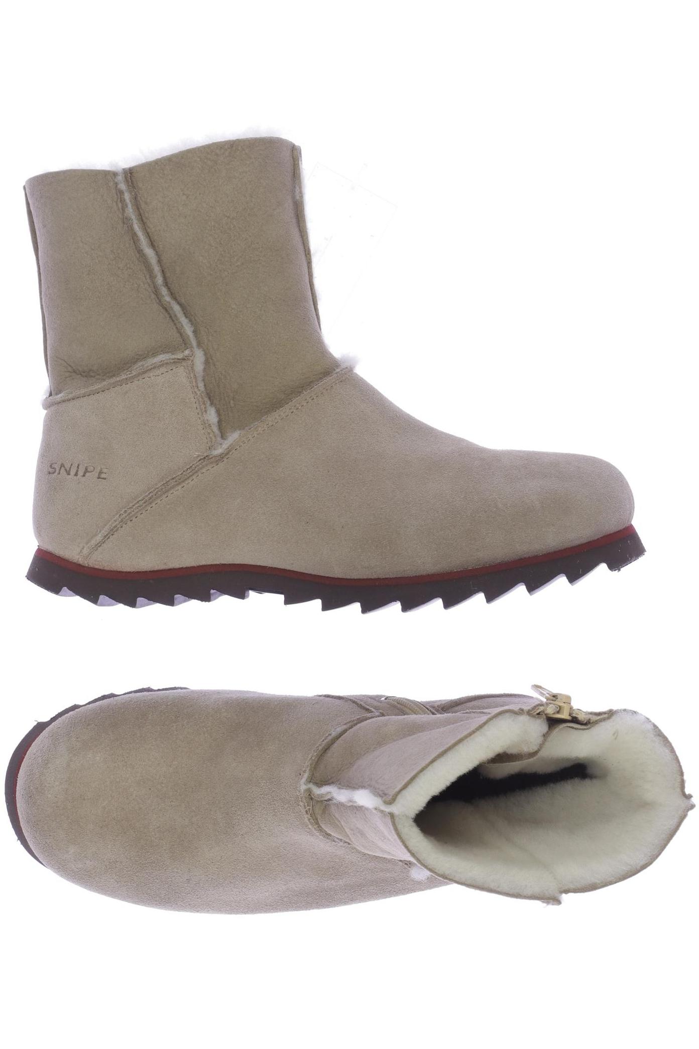 

snipe Damen Stiefelette, beige, Gr. 37