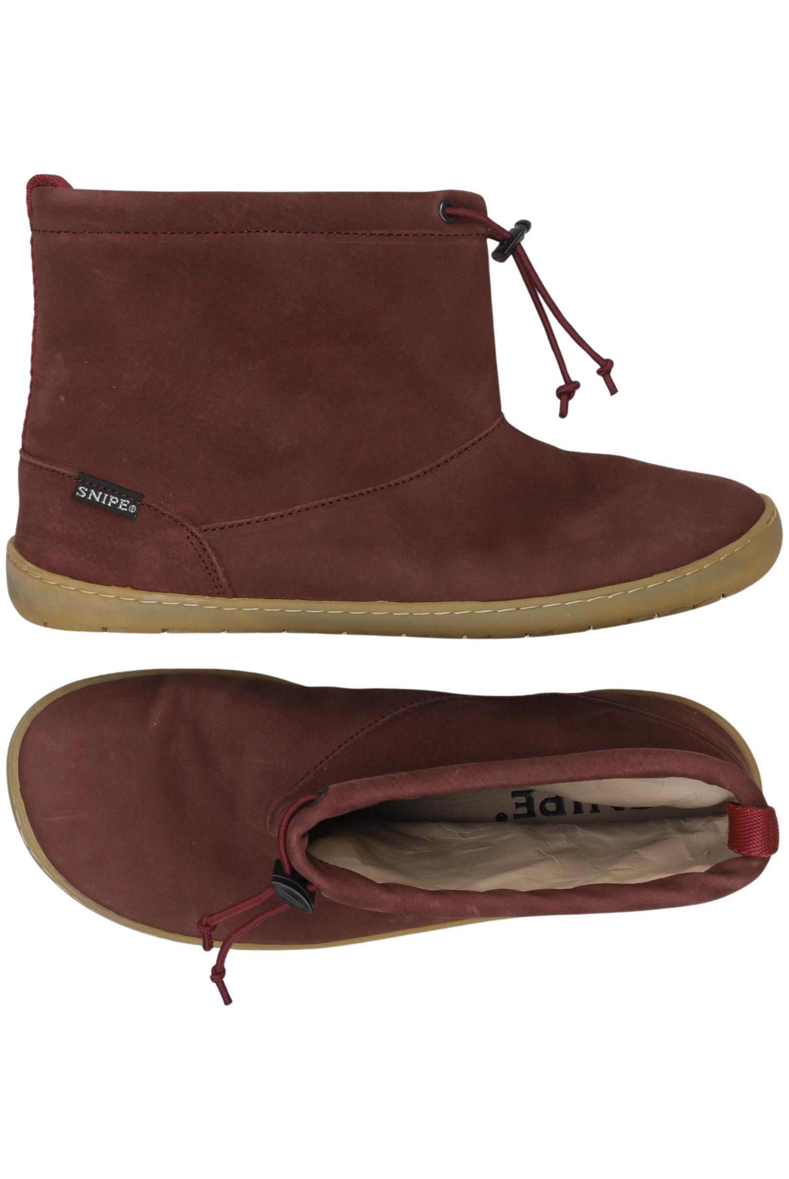 

snipe Damen Stiefelette, bordeaux, Gr. 41