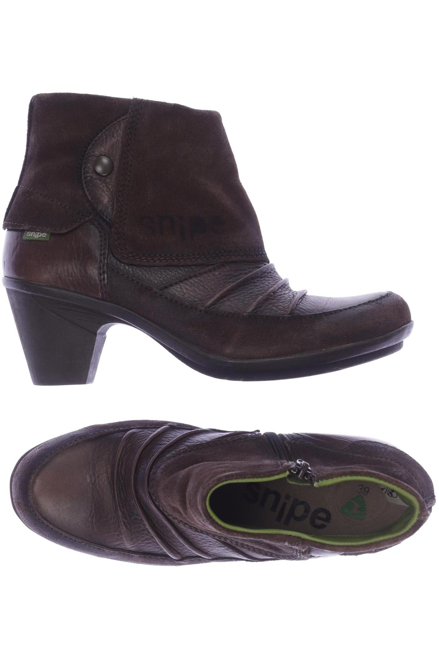 

snipe Damen Stiefelette, braun, Gr. 40