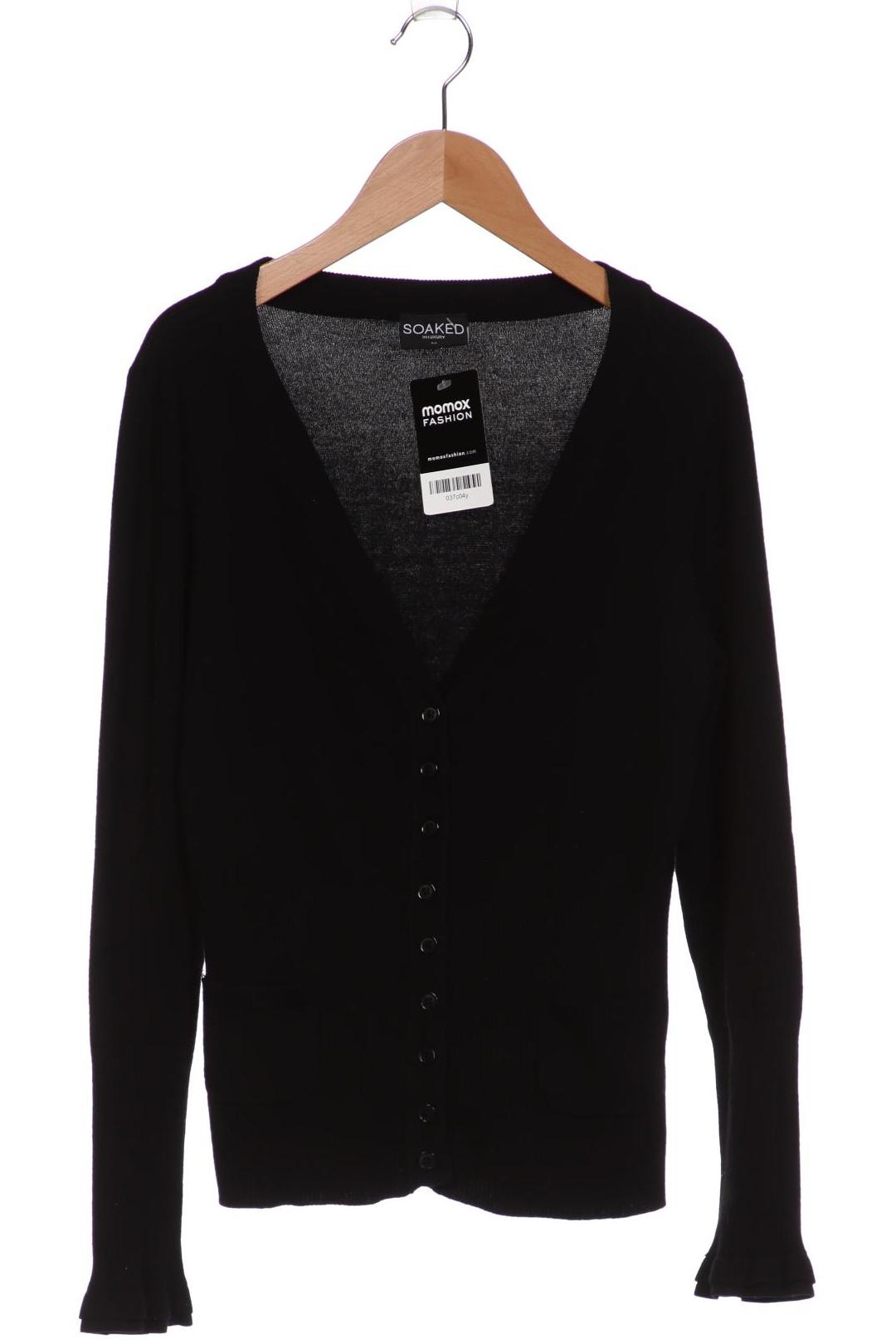 

Soaked in Luxury Damen Strickjacke, schwarz, Gr. 38