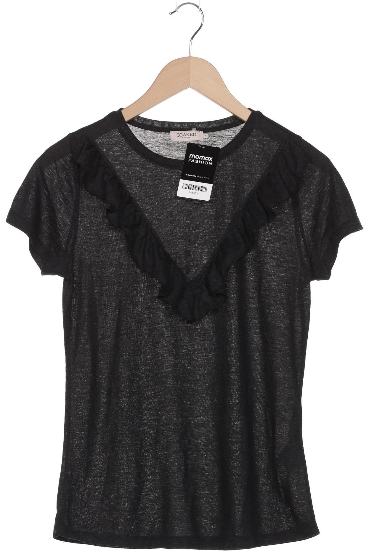 

Soaked in Luxury Damen T-Shirt, schwarz, Gr. 38