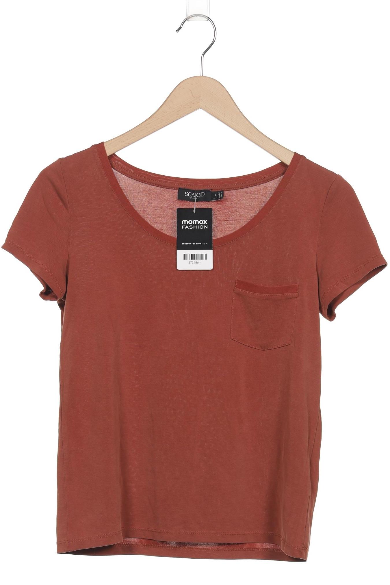 

Soaked in Luxury Damen T-Shirt, braun, Gr. 36