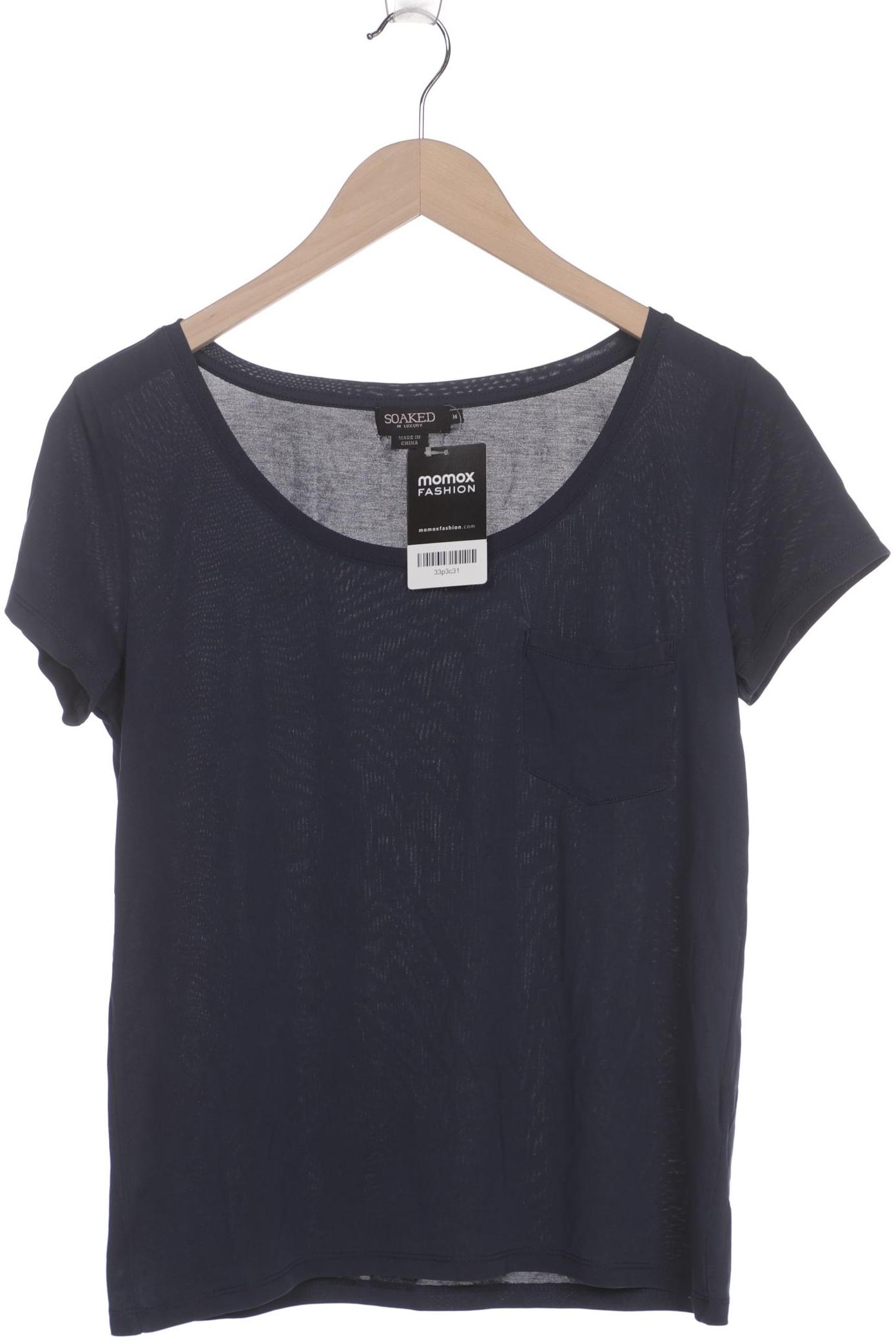 

Soaked in Luxury Damen T-Shirt, marineblau, Gr. 38