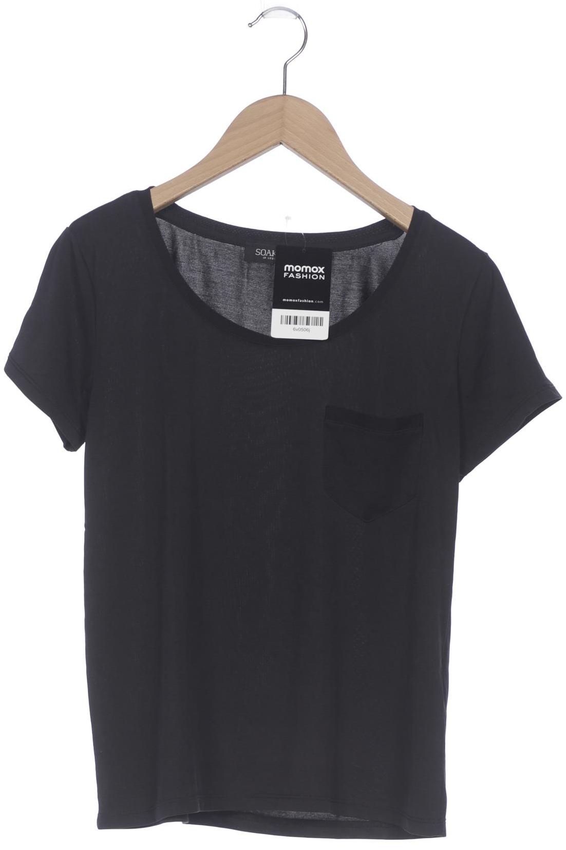 

Soaked in Luxury Damen T-Shirt, schwarz, Gr. 36