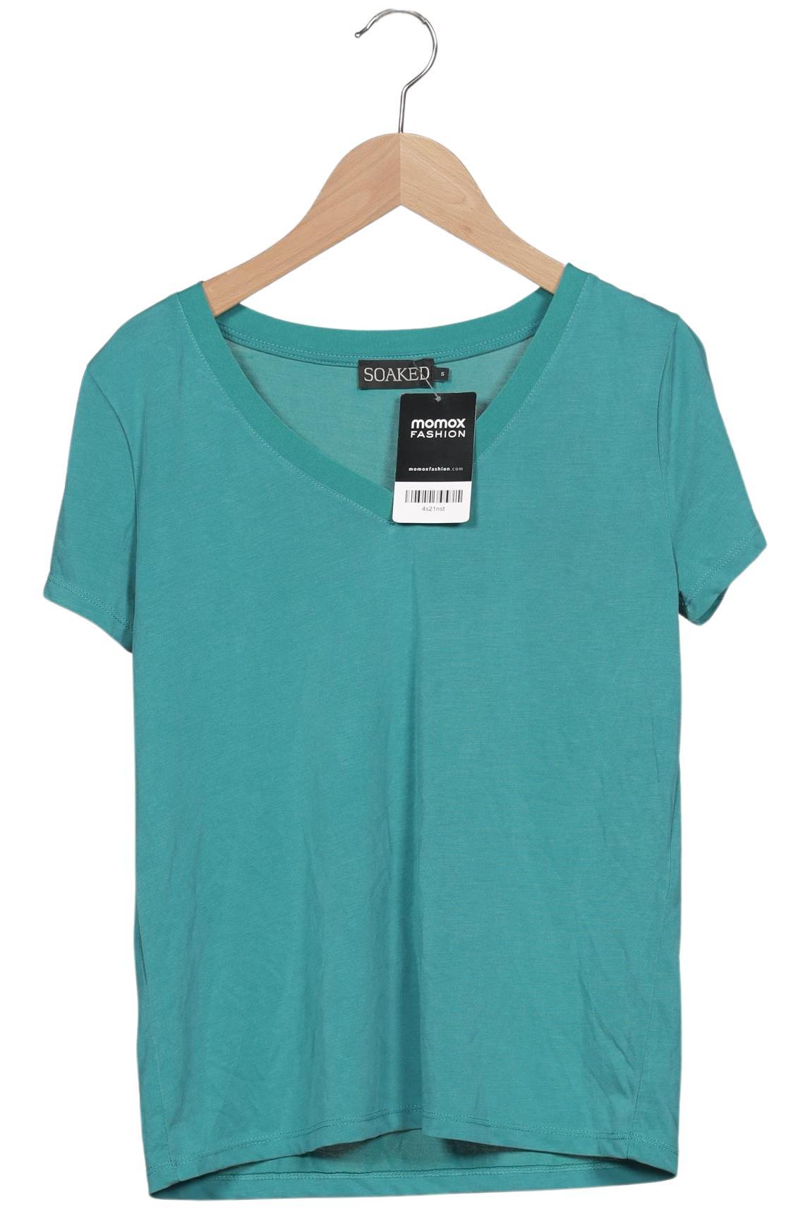 

Soaked in Luxury Damen T-Shirt, türkis, Gr. 36