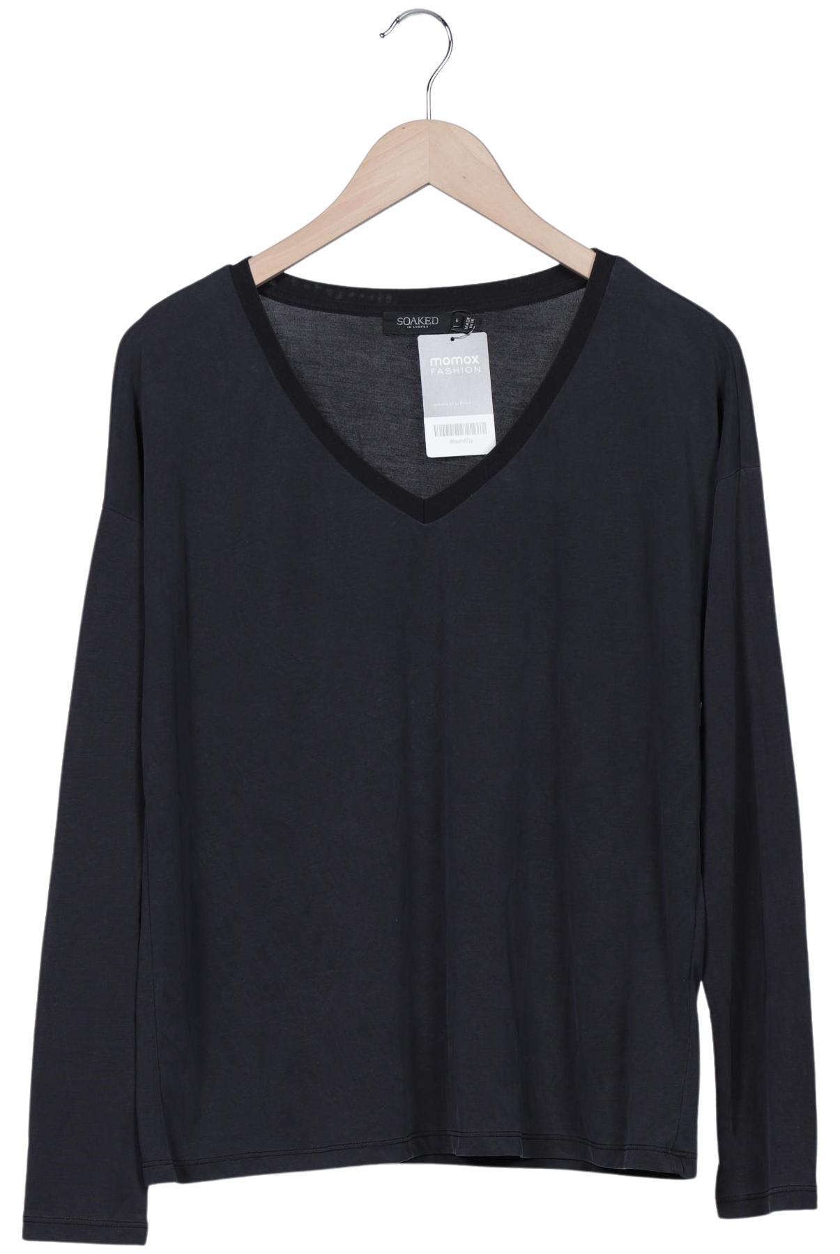 Thumbnail - Soaked in Luxury Damen Langarmshirt, schwarz, Gr. 42